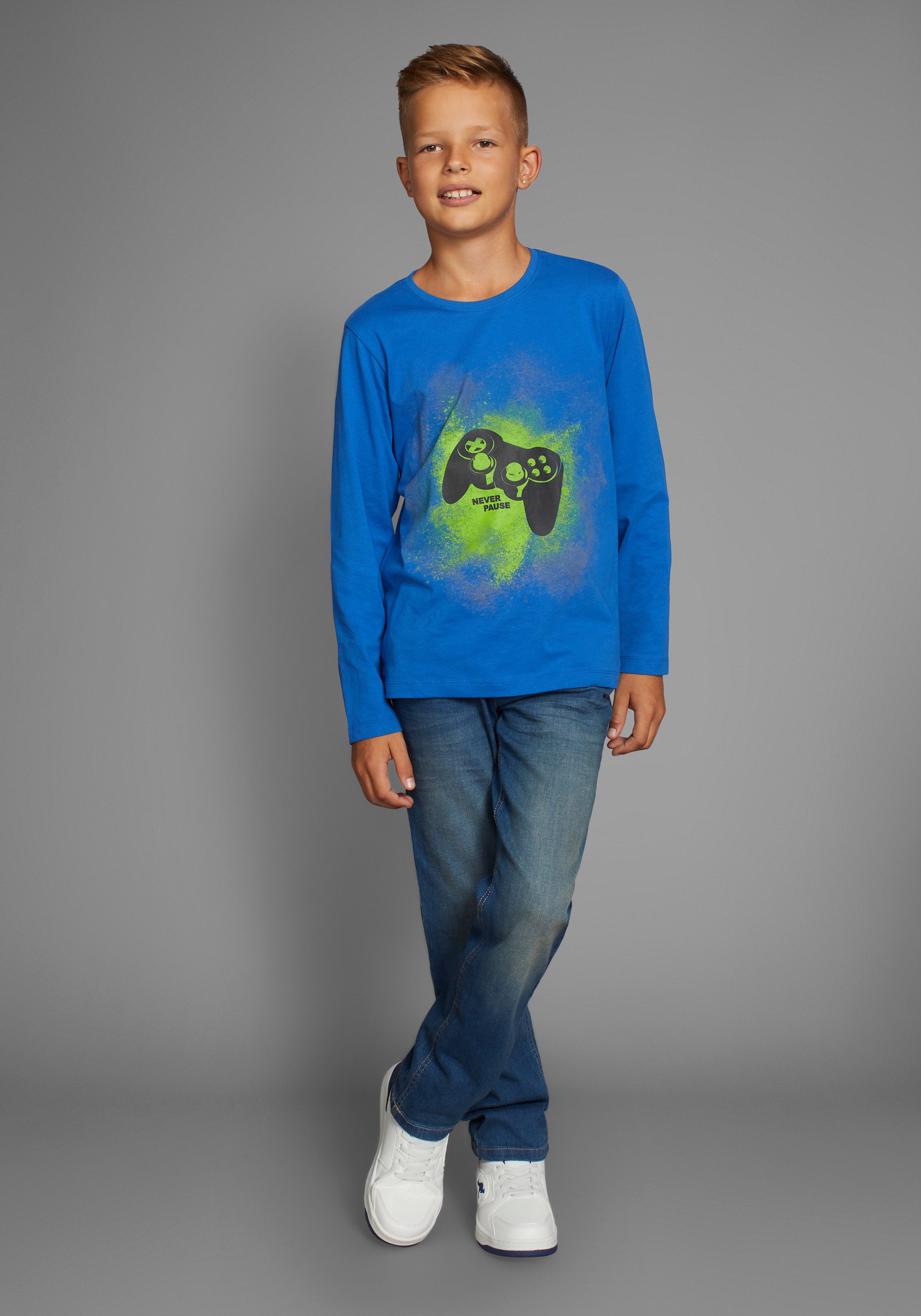 KIDSWORLD Shirt met lange mouwen Gamer