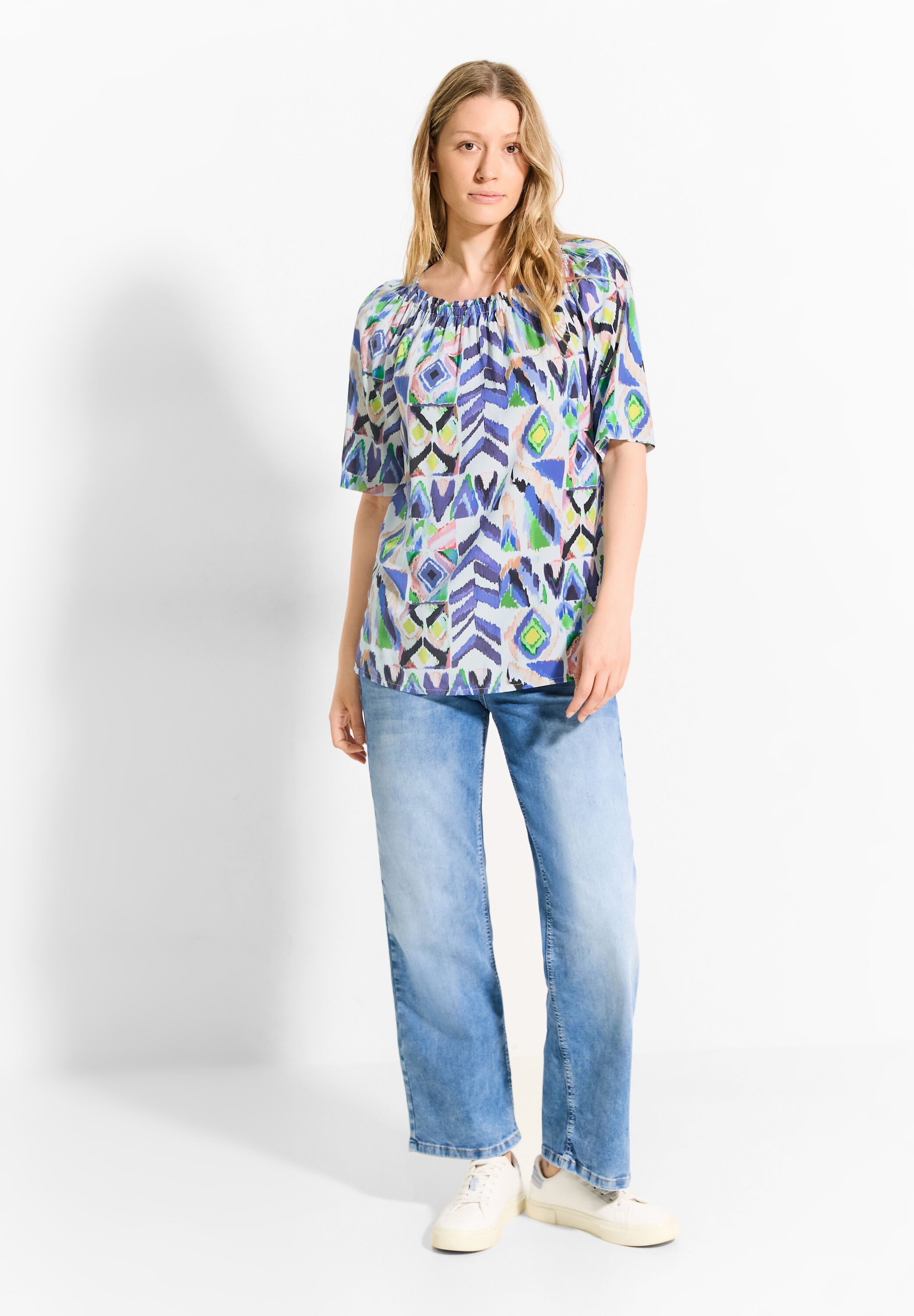 Cecil Blouse met korte mouwen met print all-over
