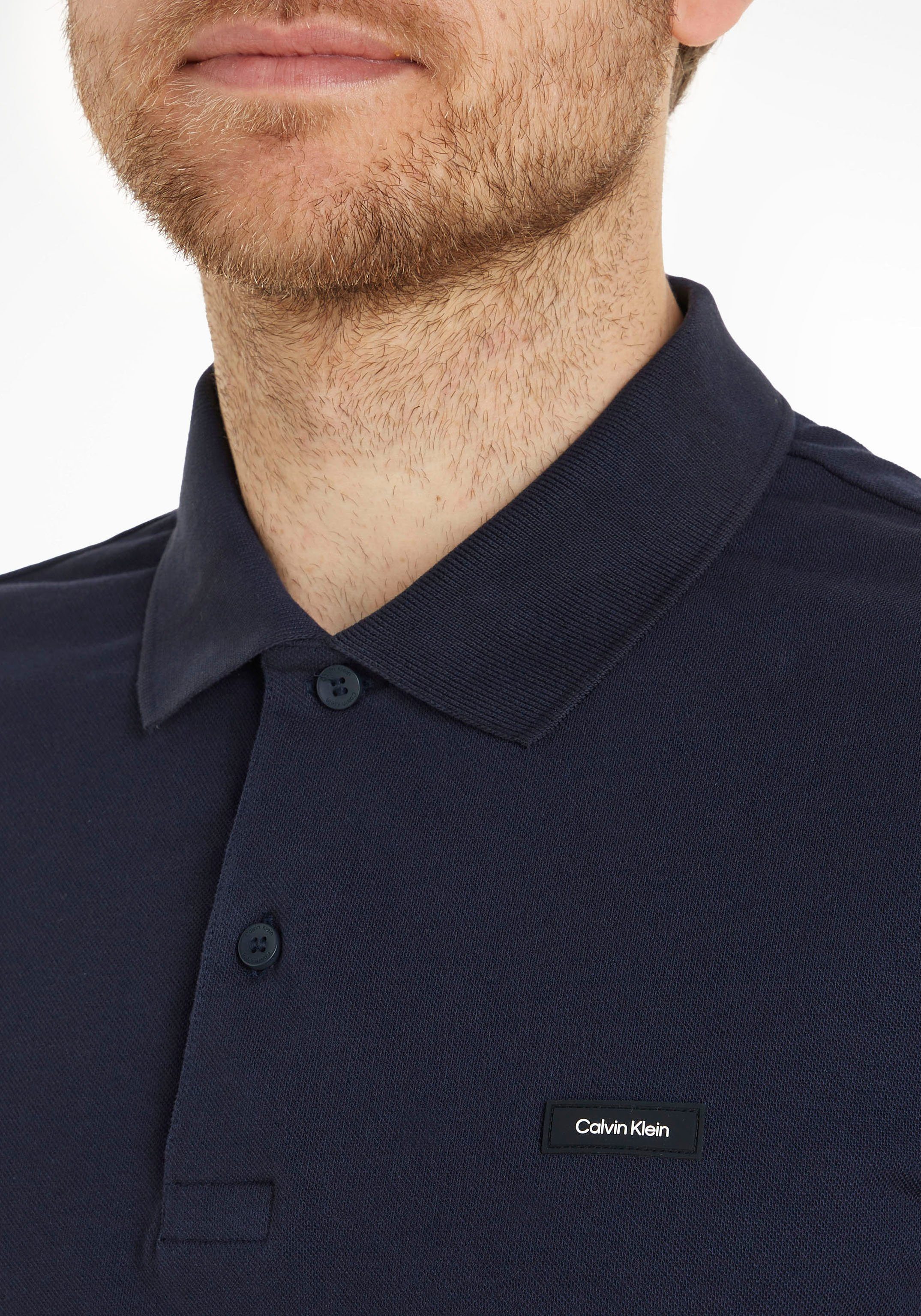 Calvin Klein Poloshirt met calvin klein-logo op de borst