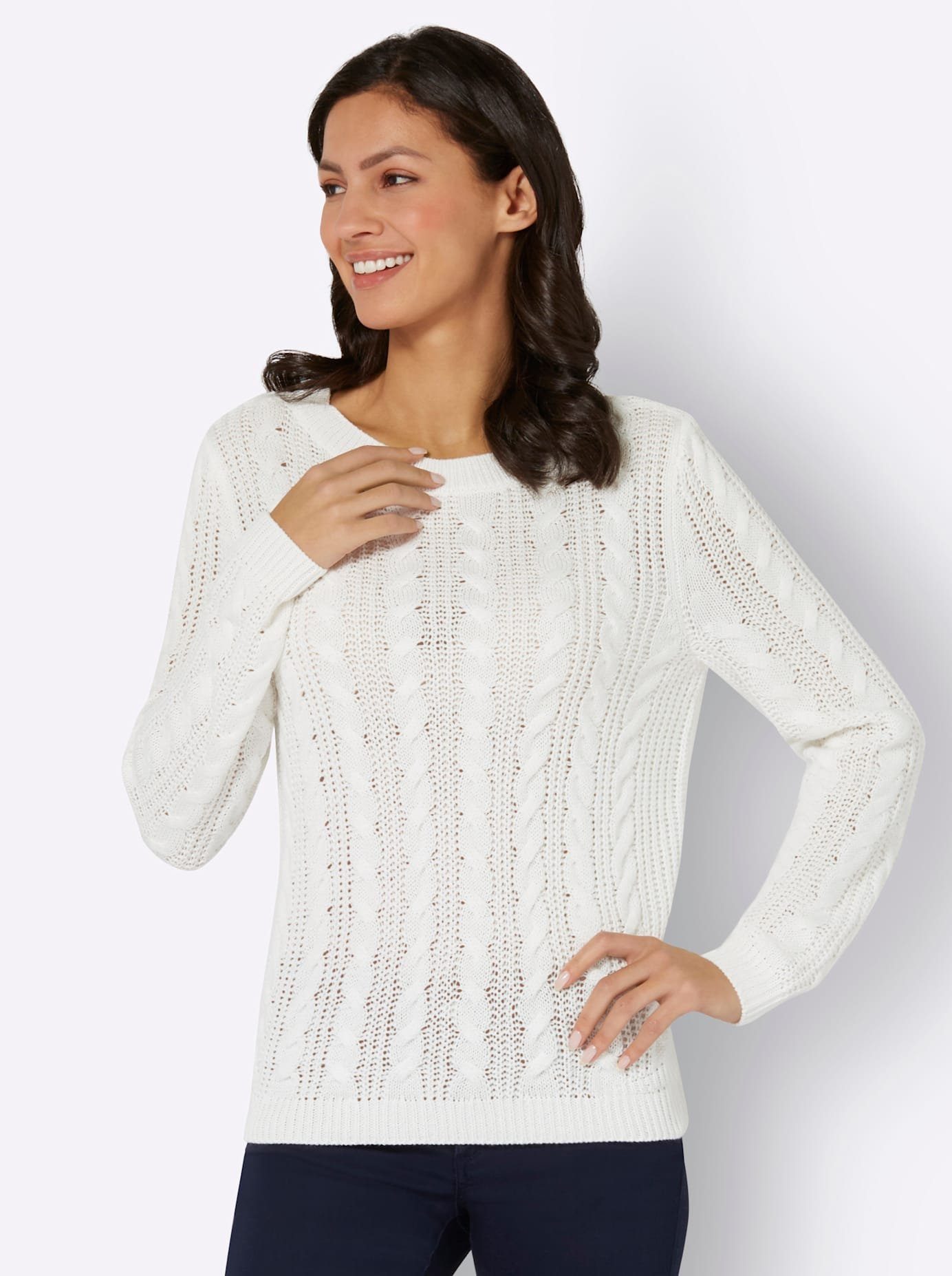 Classic Basics Trui met ronde hals