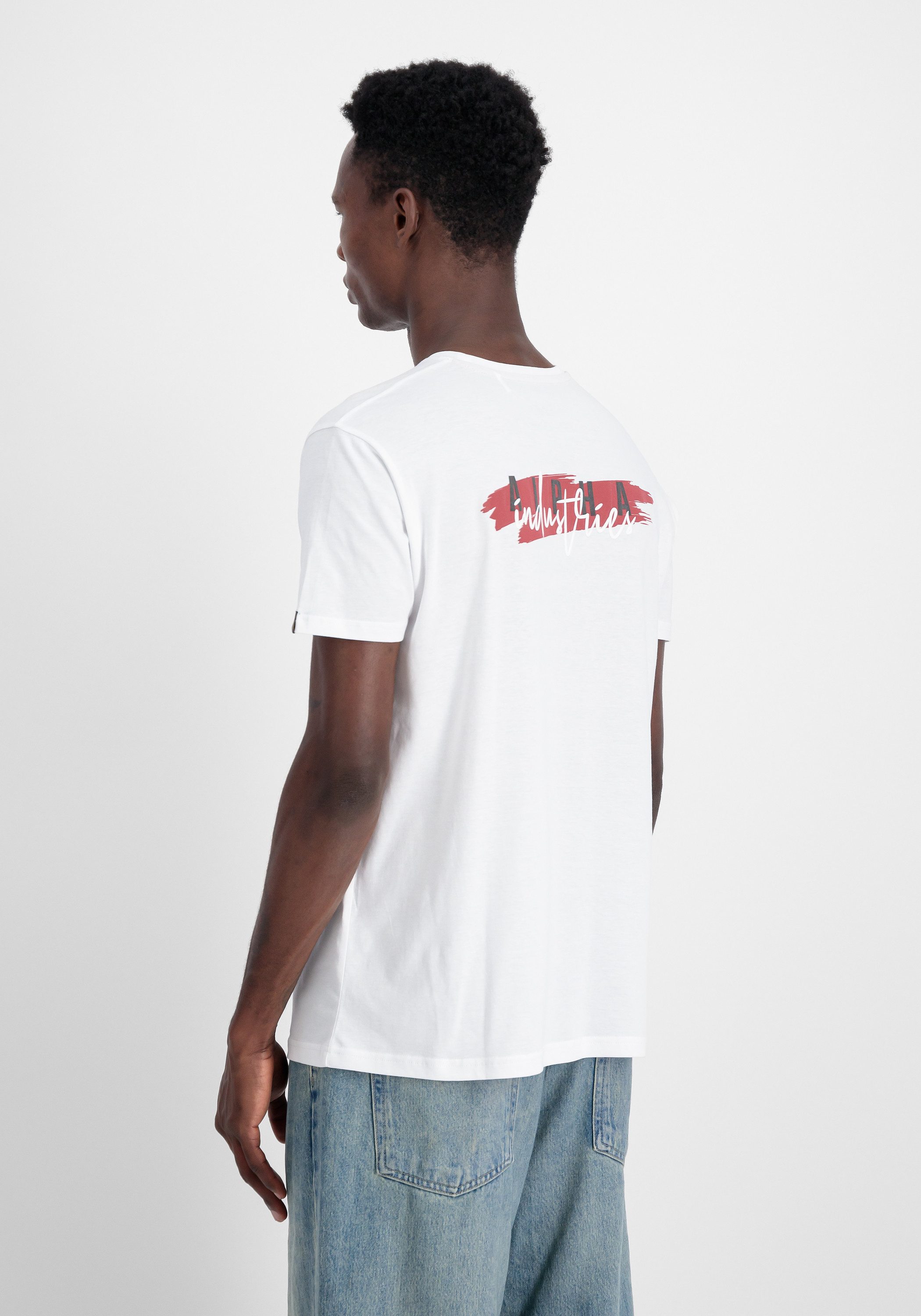 Alpha Industries T-shirt Alpha Industries Men - T-Shirts Signature Puff Print BP T