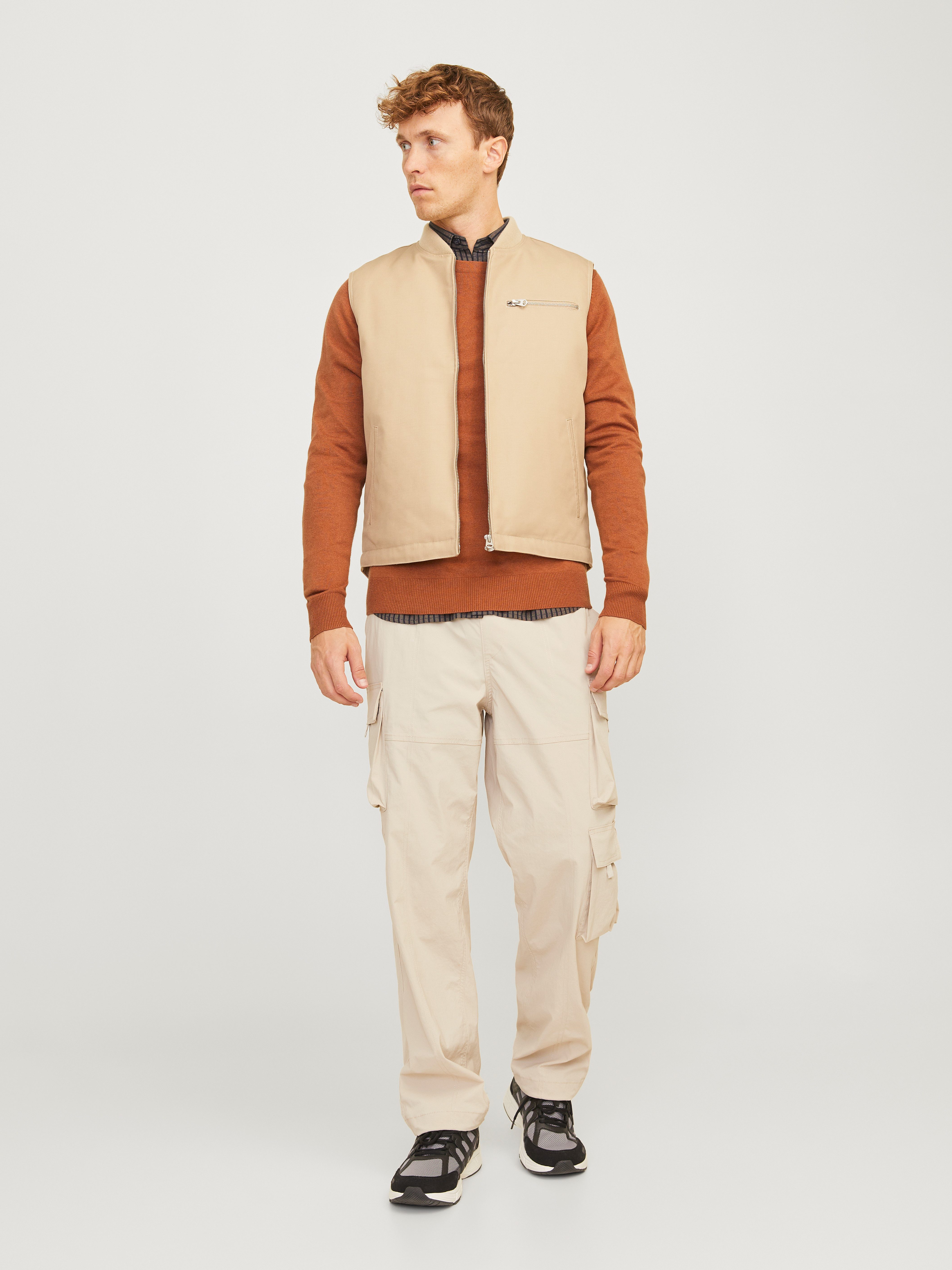 Jack & Jones Gebreide trui JJEEMIL KNIT CREW NECK NOOS