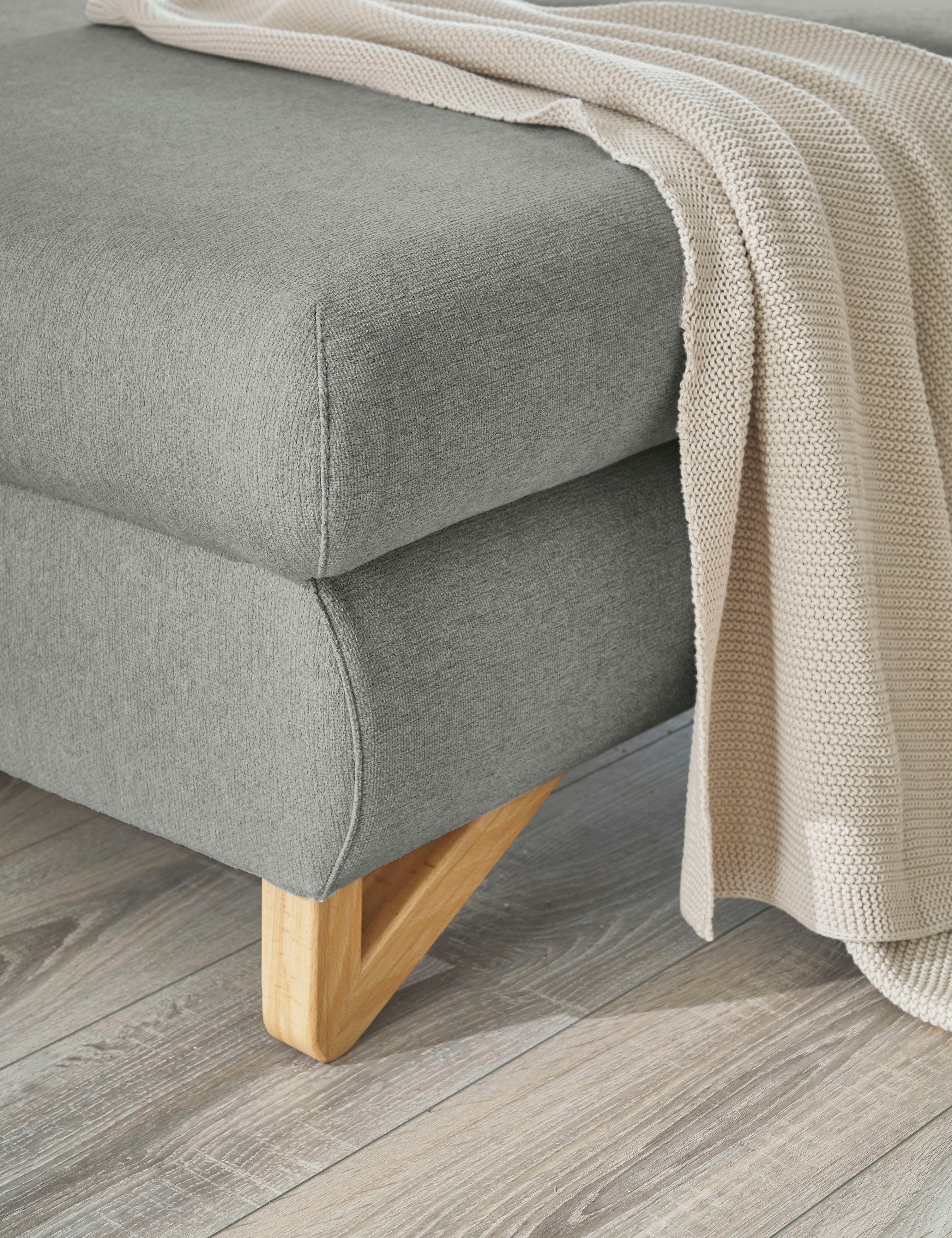 INOSIGN Slaapbank City/Giron comfortabele slaapbank (ligoppervlak 245 x 138 cm) en bedlade