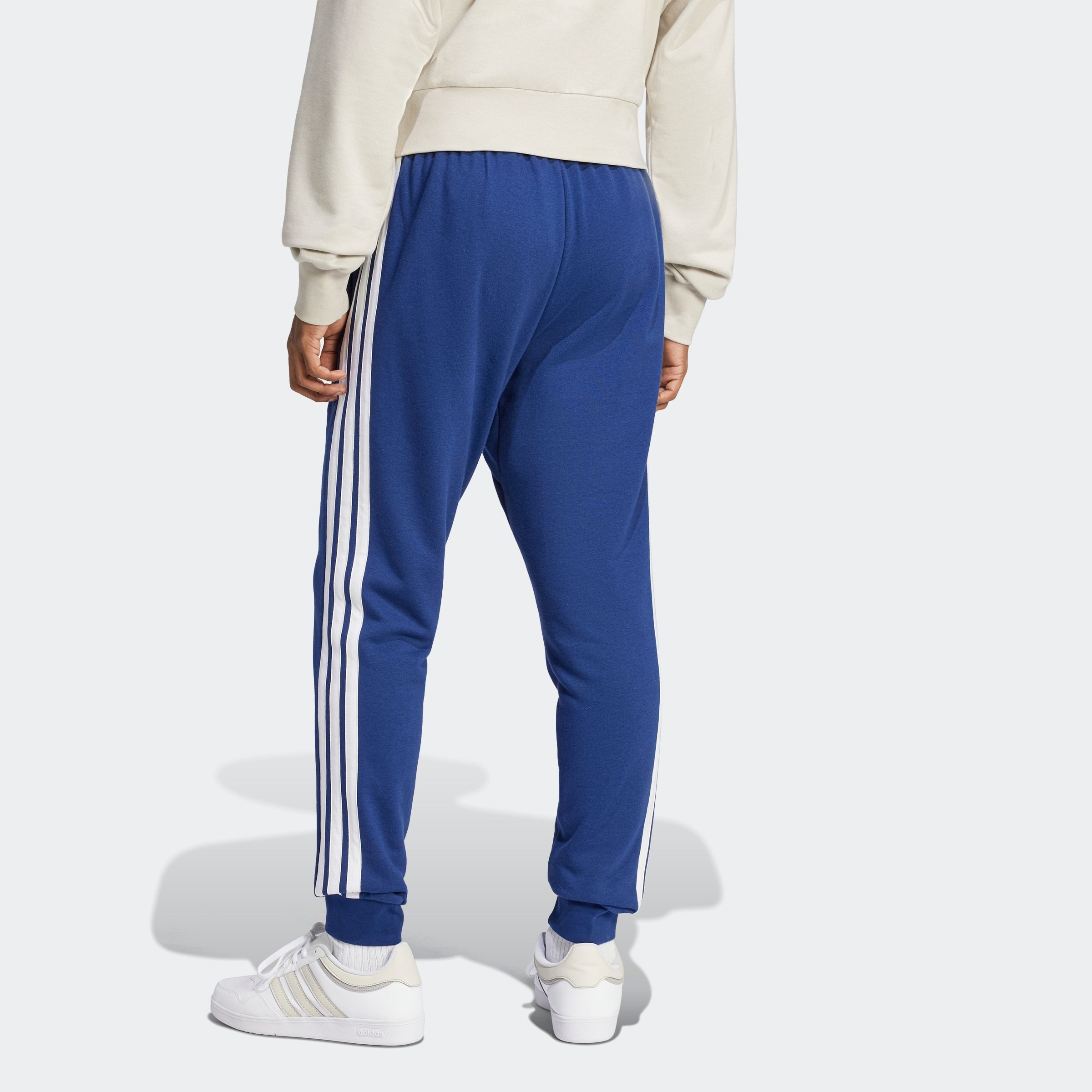 adidas Sportswear Sportbroek M 3S FT TC PT Joggingbroek van zacht French Terry materiaal (1-delig)