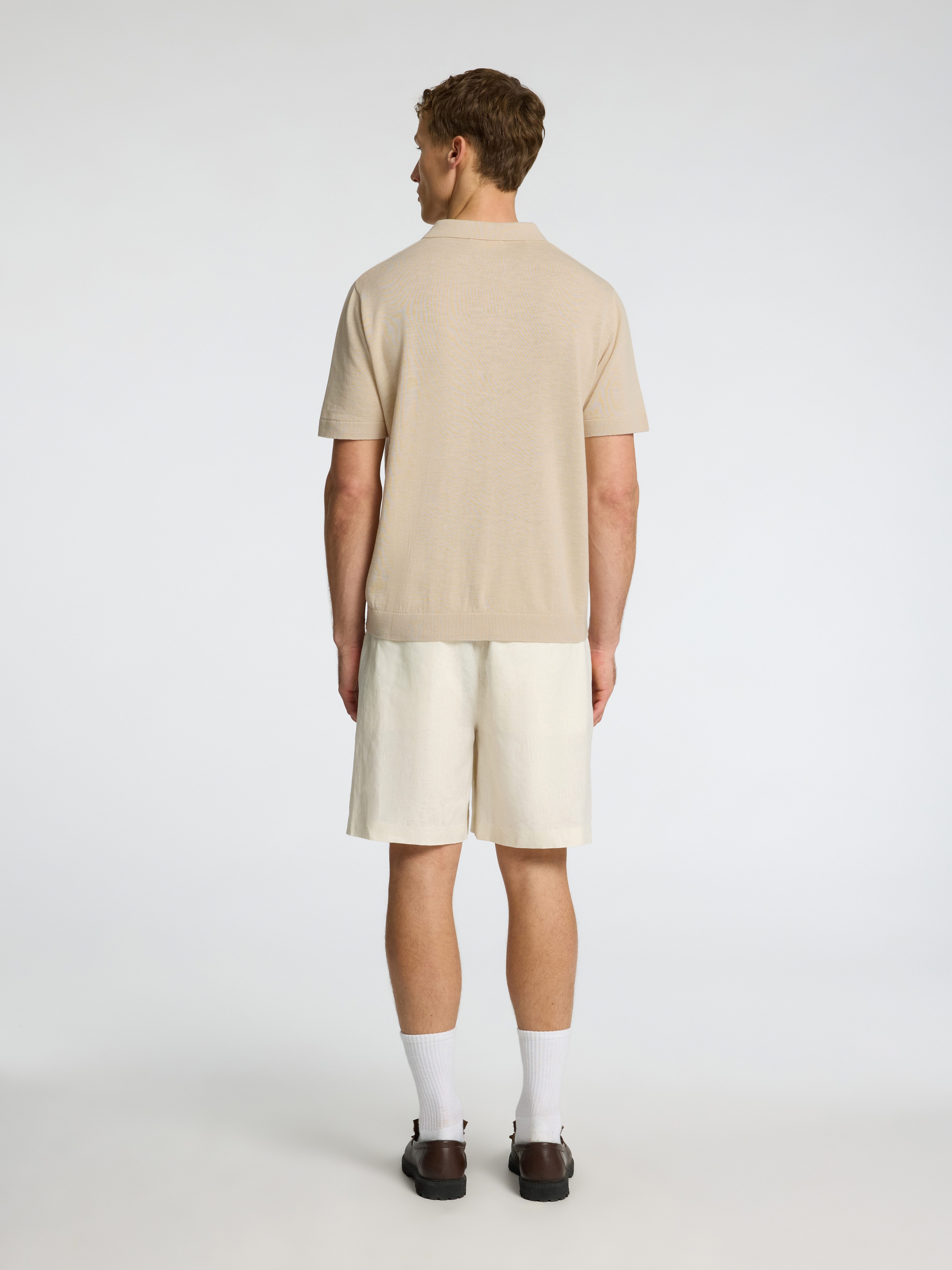 SELECTED HOMME Poloshirt SLHMATTIS SS KNIT SUN OPEN POLO NOOS