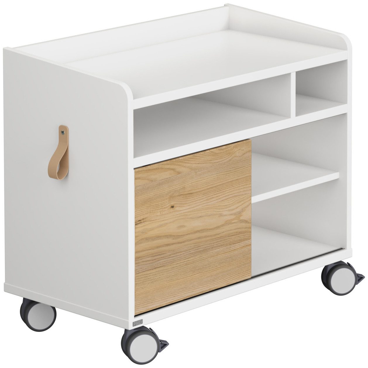 PAIDI Kinderwelten Container Rollcaddy S met schuifdeur en 2 vergrendelbare wielen