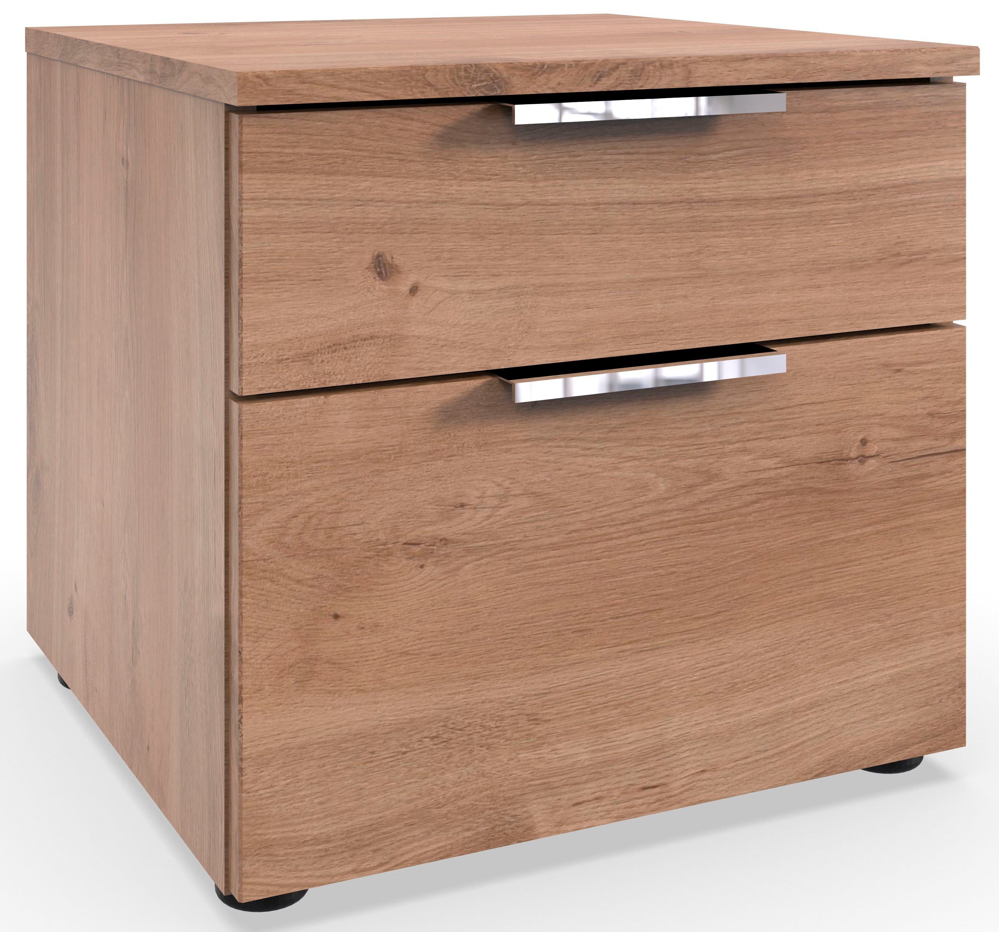 Wimex Nachtkastje Level by fresh to go 2 lades met soft-close functie, 41 cm breed, 39 cm hoog nachtkastjes
