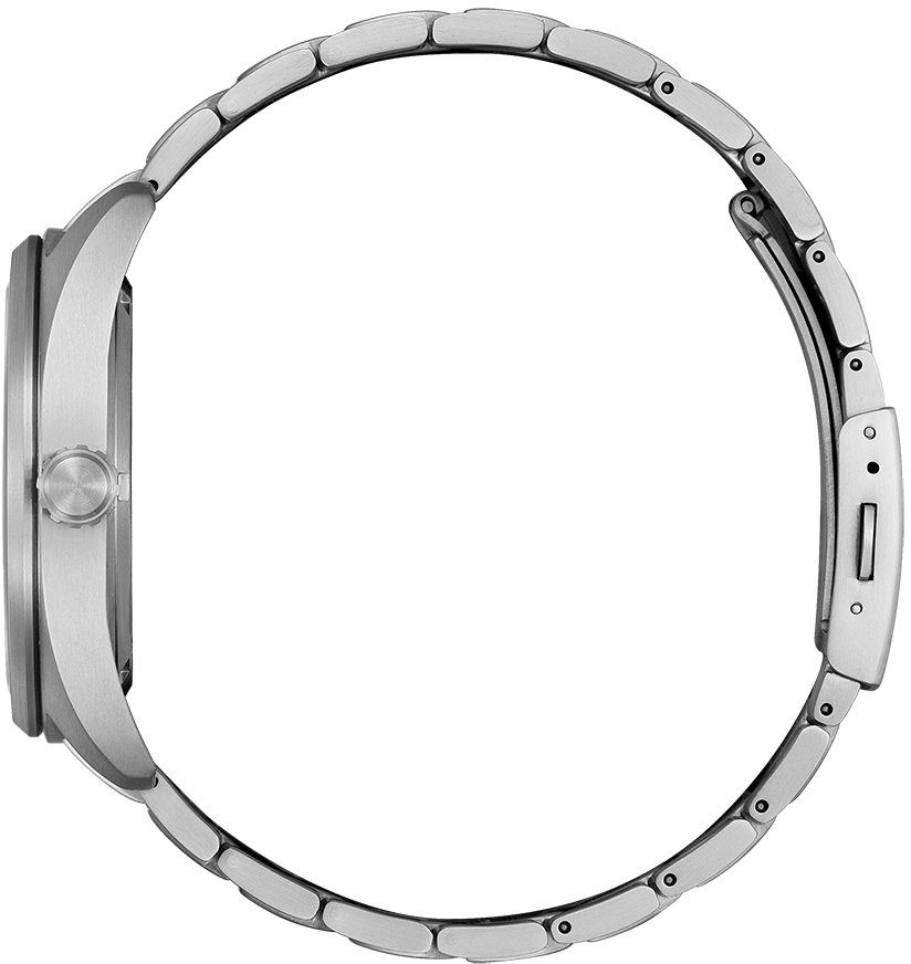 Citizen Solarhorloge BM8560-88LE Horloge, herenhorloge, titanium, datum, leren band