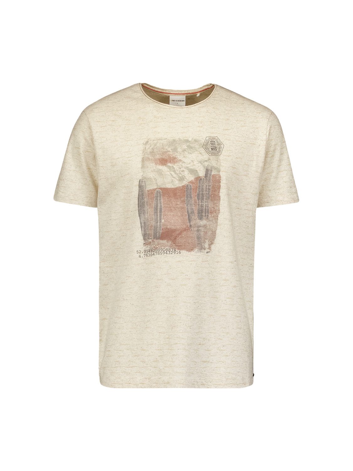 NO EXCESS Shirt met ronde hals
