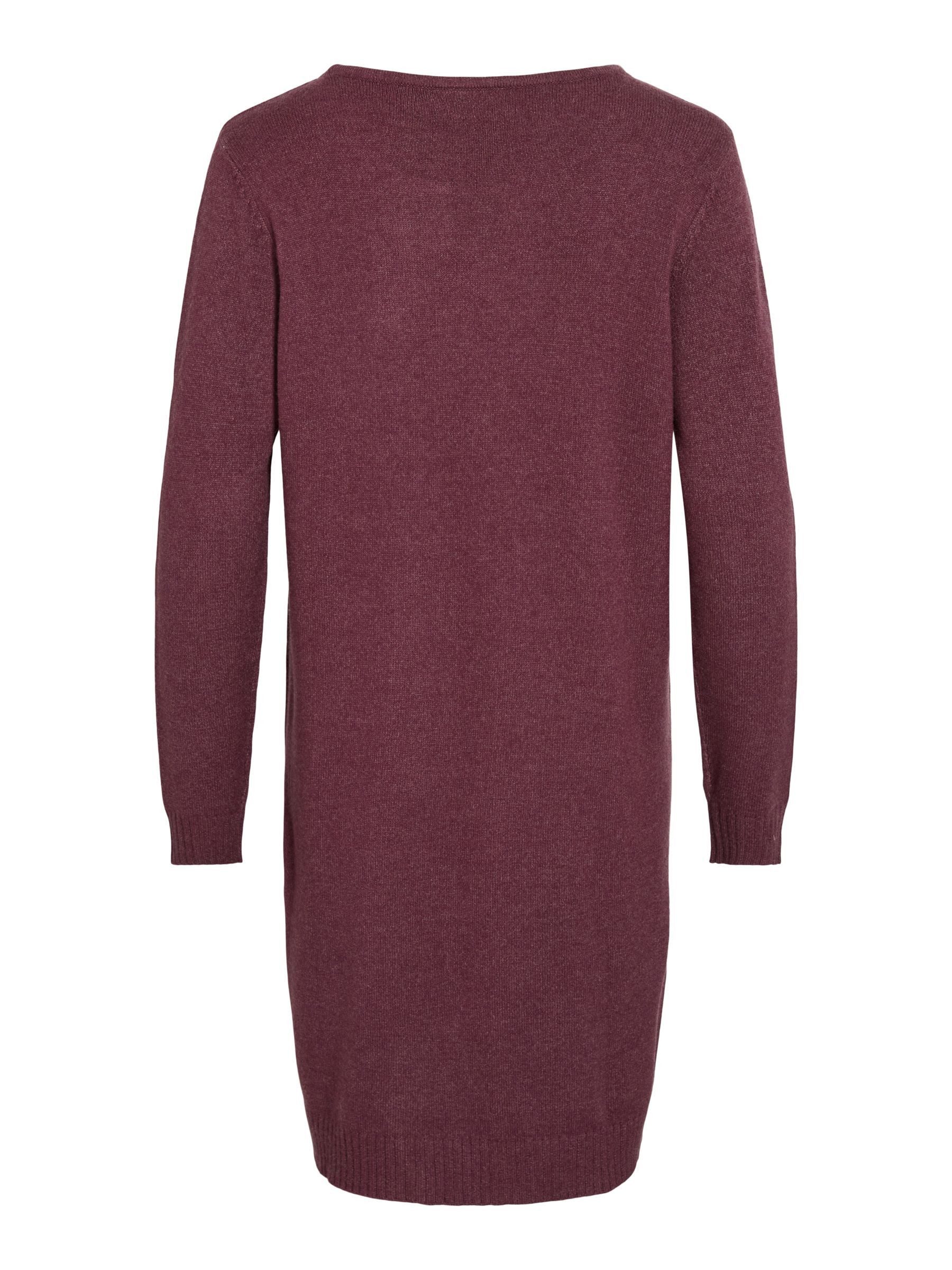 Vila Gebreide jurk VIRIL L/S KNIT DRESS - NOOS