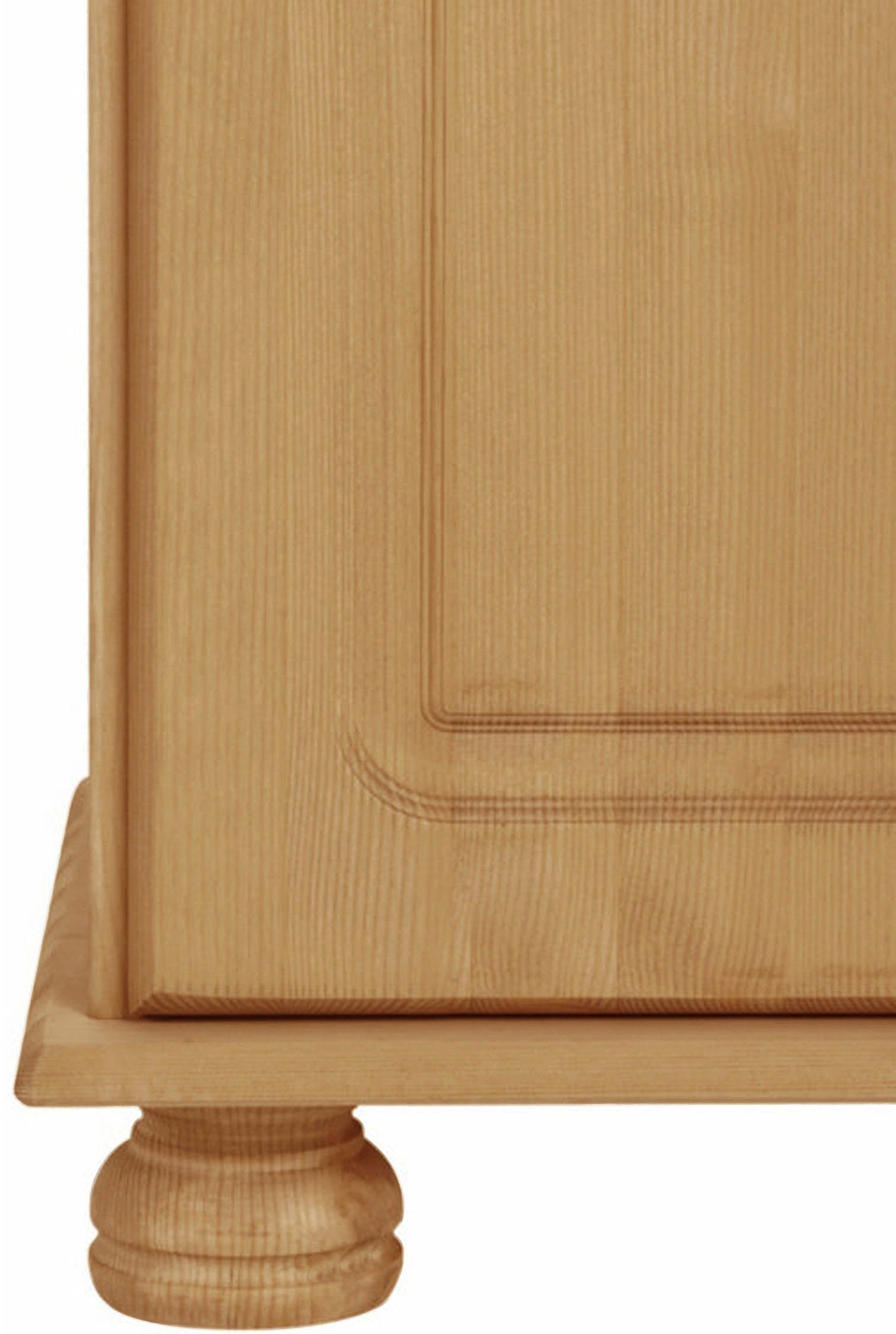 Home affaire Secretaire Mette, bureau in landhuisstijl, gemaakt van massief hout, breedte 82 cm