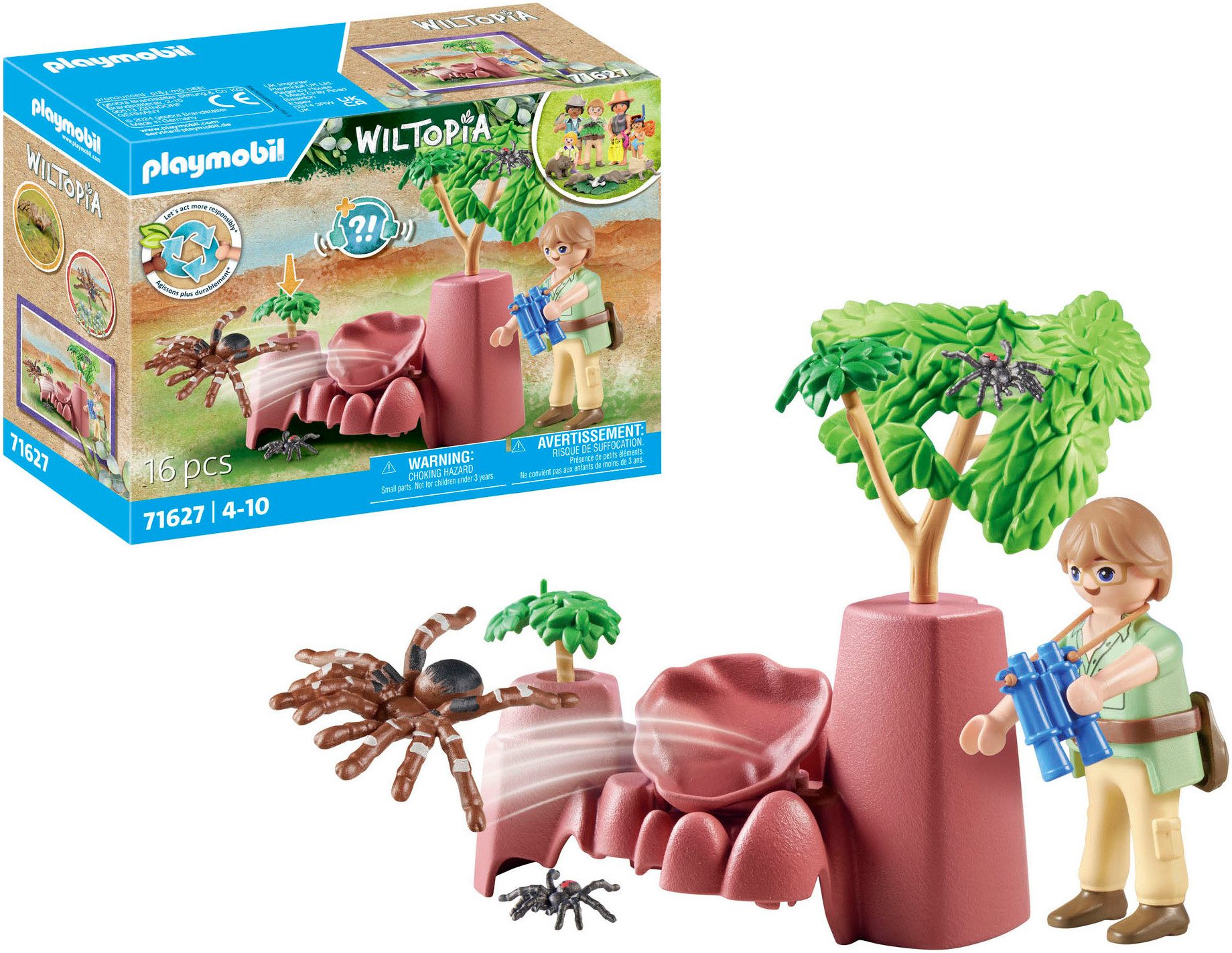 Playmobil® Constructie-speelset Spinrots (71627), Wiltopia (16-delig)