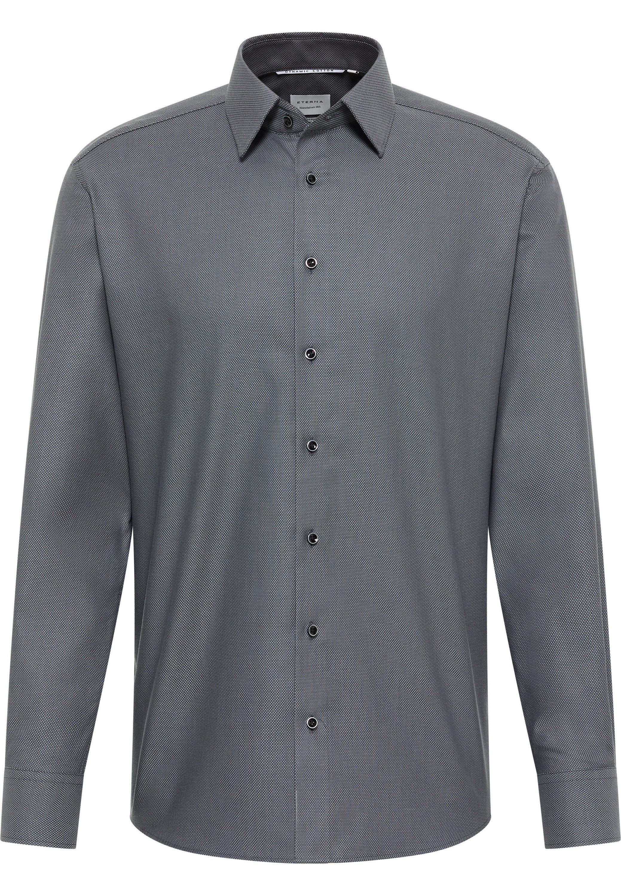 Eterna Overhemd met lange mouwen MODERN FIT NON IRON (strijkvrij)