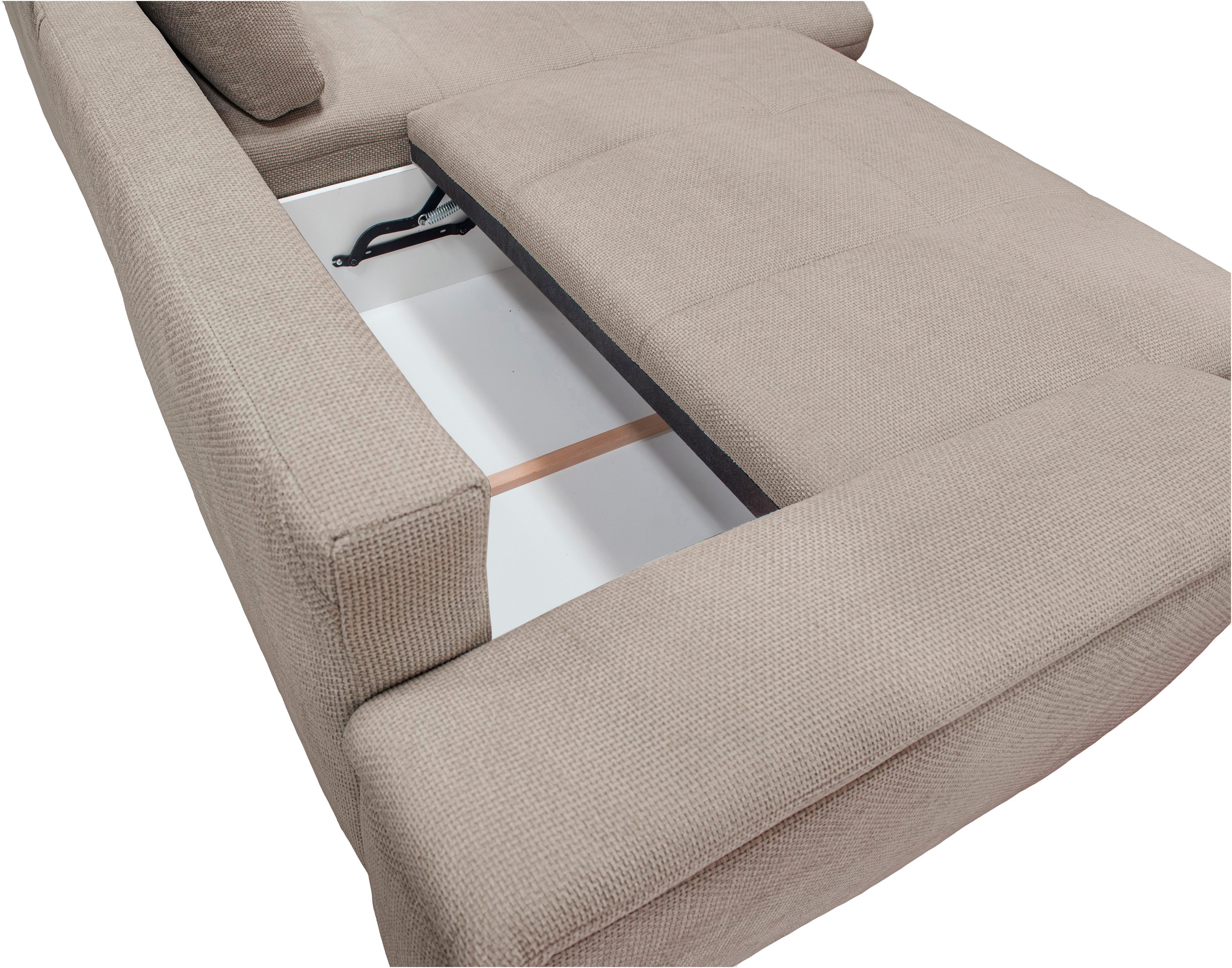 exxpo - sofa fashion Hoekbank Casa Grande incl. bedfunctie, bedlade, OTTOs Choice, comfortabel