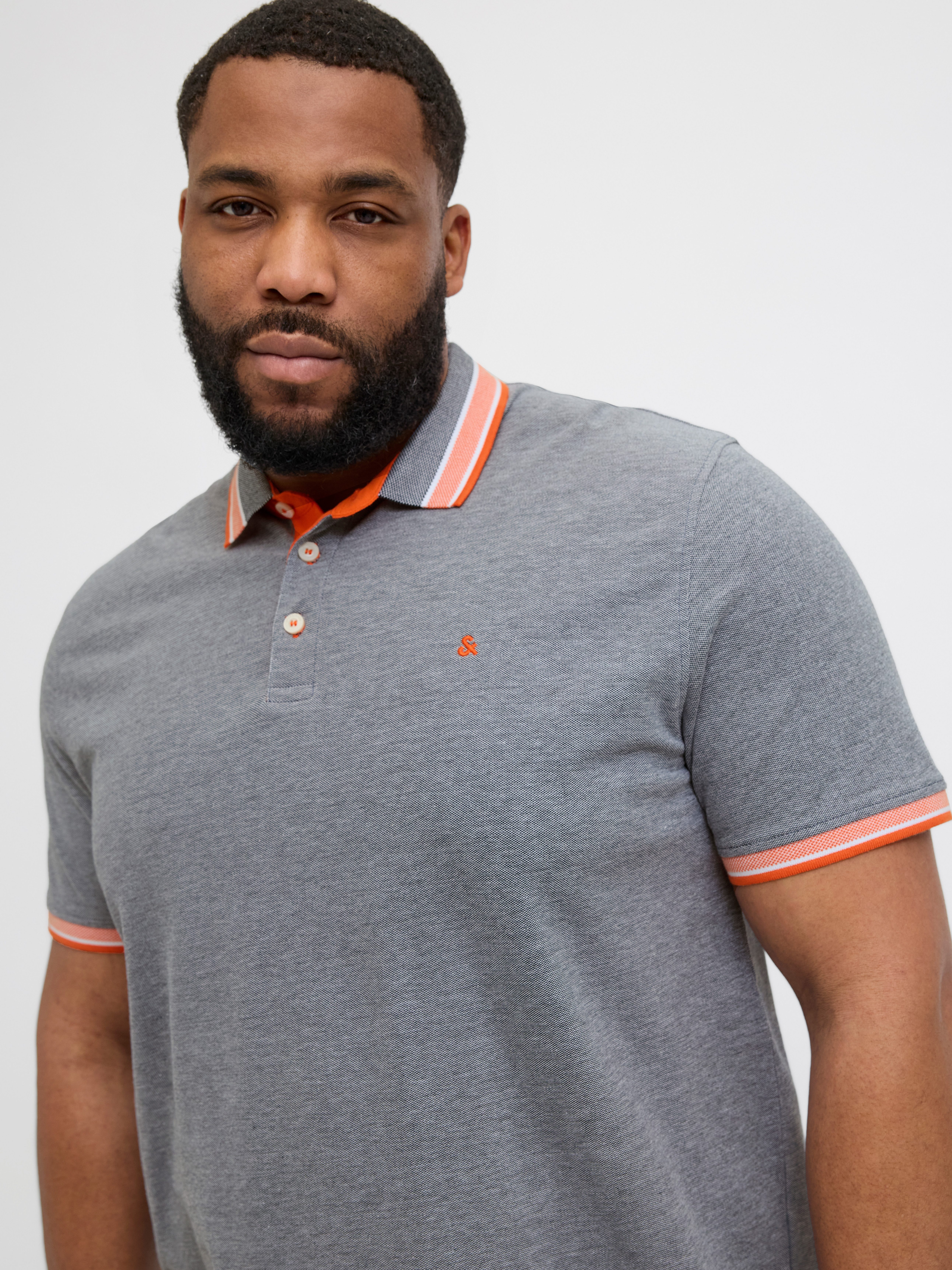 Jack & Jones PlusSize Poloshirt JJEPAULOS POLO SS NOOS PLS