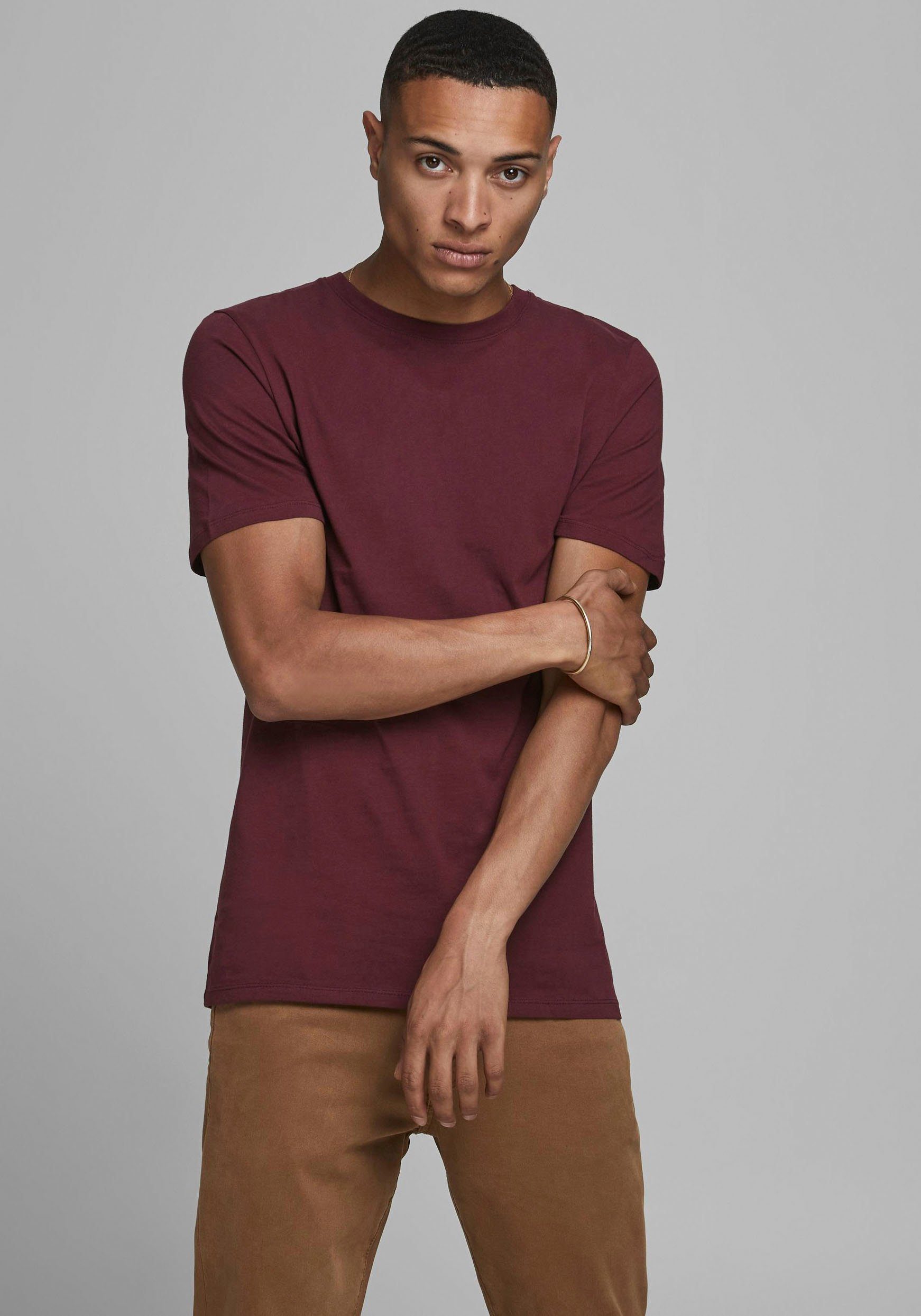 NU 20% KORTING: Jack & Jones T-shirt ORGANIC BASIC TEE