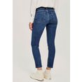 opus skinny fit jeans elma in 7-8 lengte blauw