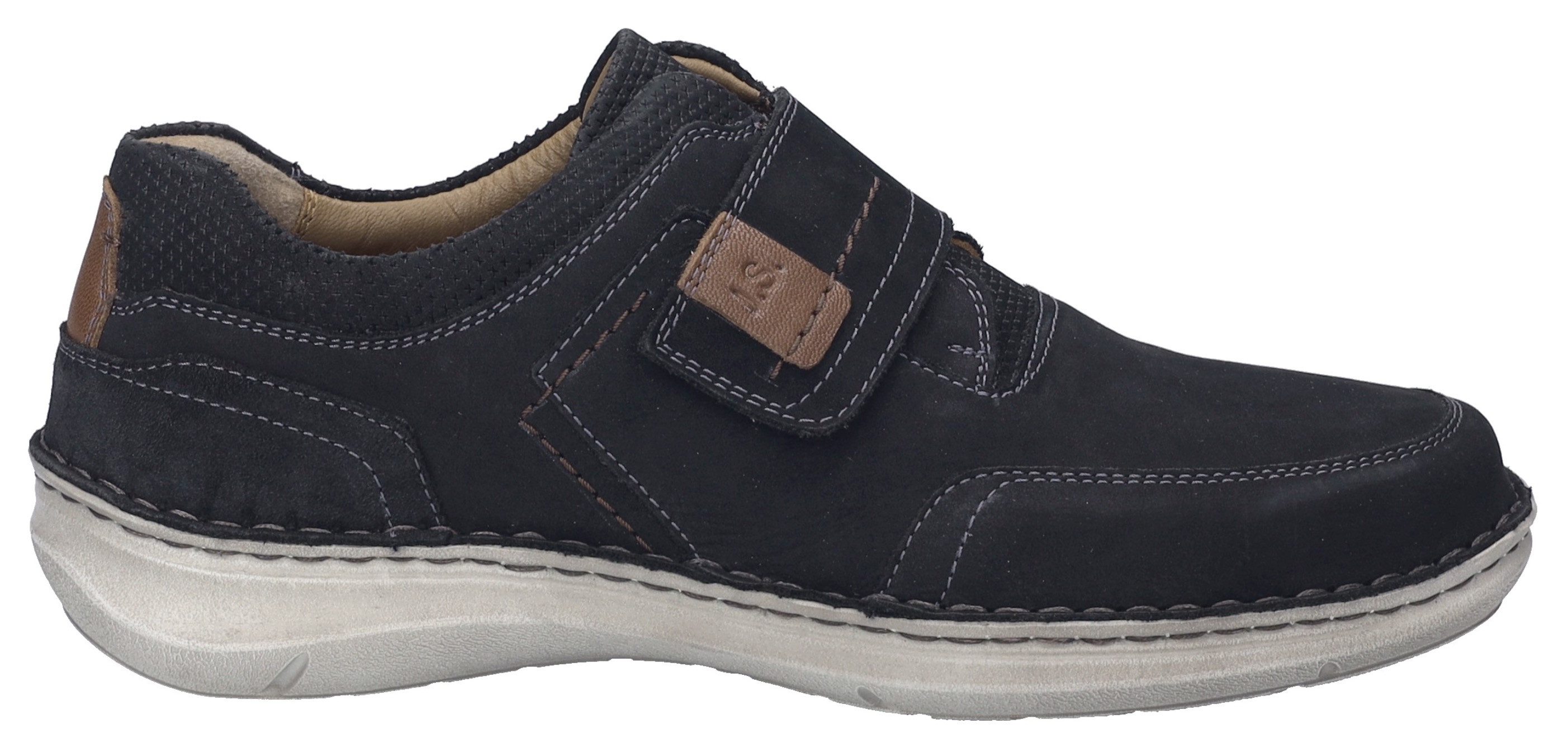 Josef Seibel Klittenbandschoenen New Anvers 83 Slipper, comfort-schoen in extra brede vorm