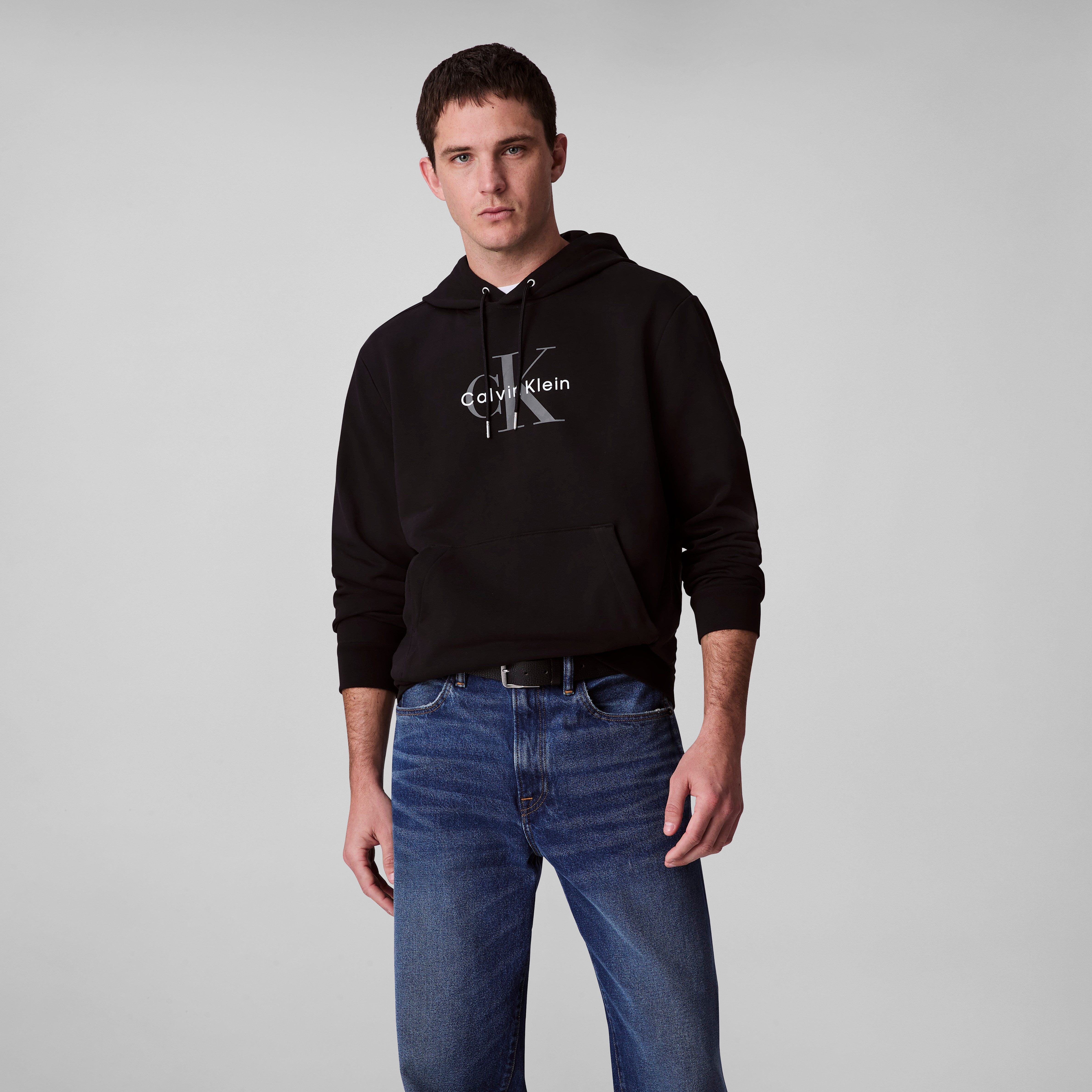 Calvin Klein Hoodie 400GSM TERRY MONOLOGO HOODIE