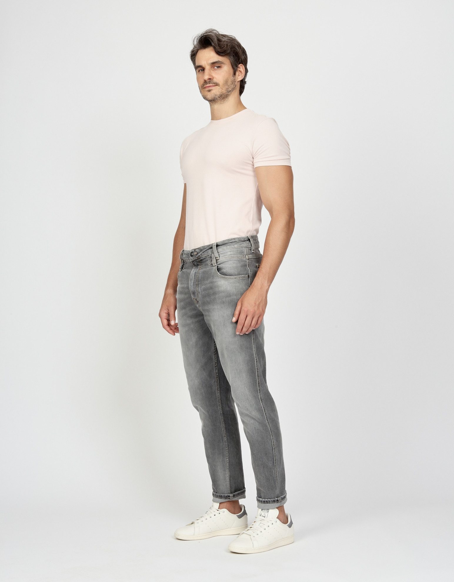 GANG Stretch jeans 94MARCO in relaxte 5-pocket stijl met dubbele riemlus