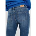 only skinny fit jeans onlwauw met lichte destroyed-effecten blauw
