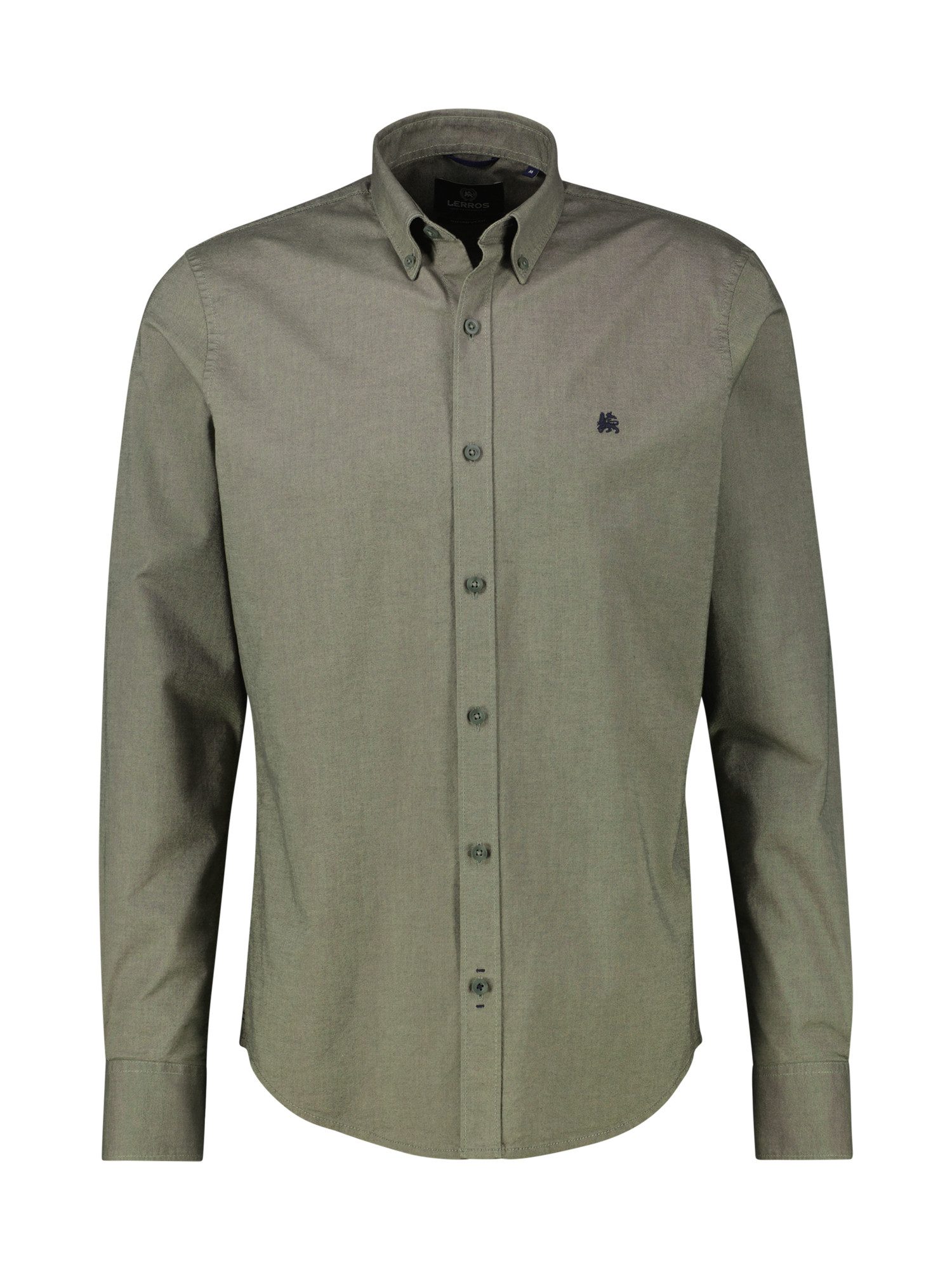 Lerros Overhemd met lange mouwen LERROS Oxford overhemd met stretch