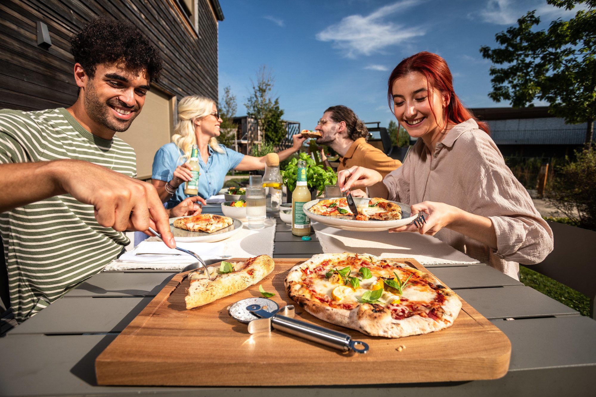 ROESLE Pizzasnijder Pizza- en flammkuchen snijder (1-delig)