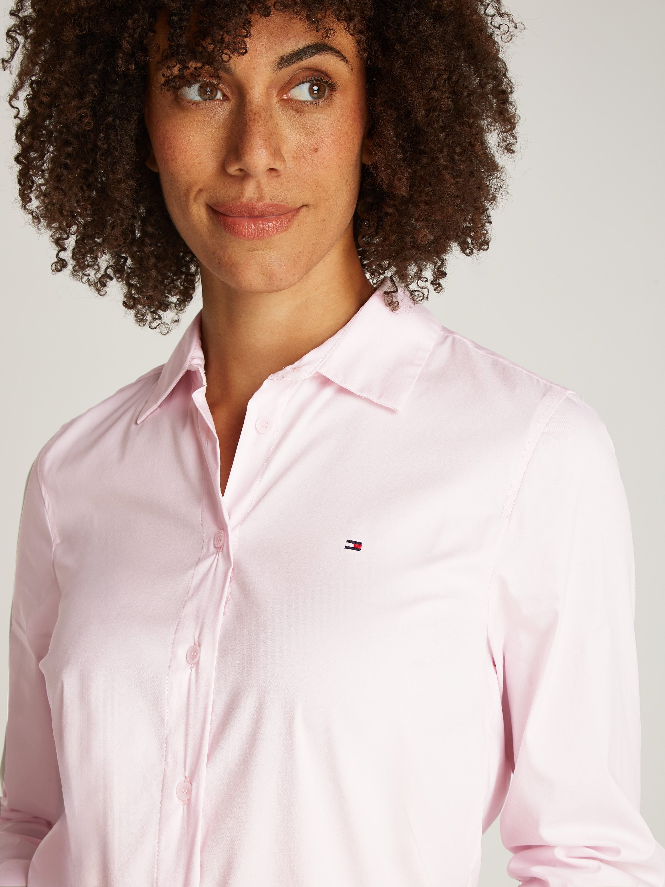 Tommy Hilfiger Overhemdblouse ESS POPLIN REGULAR SHIRT