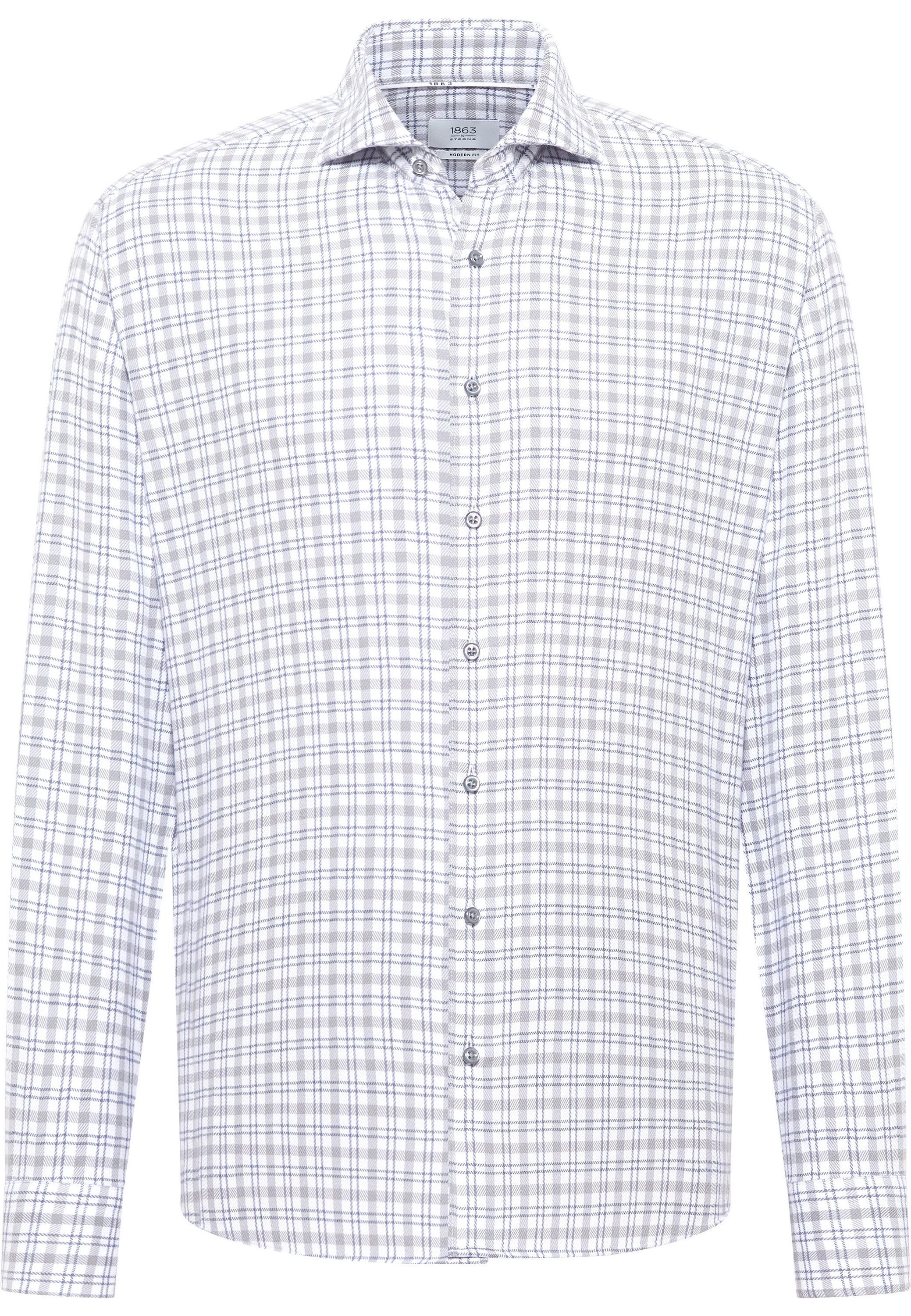 Eterna Overhemd met lange mouwen MODERN FIT EASY IRON (gemakkelijk te strijken)
