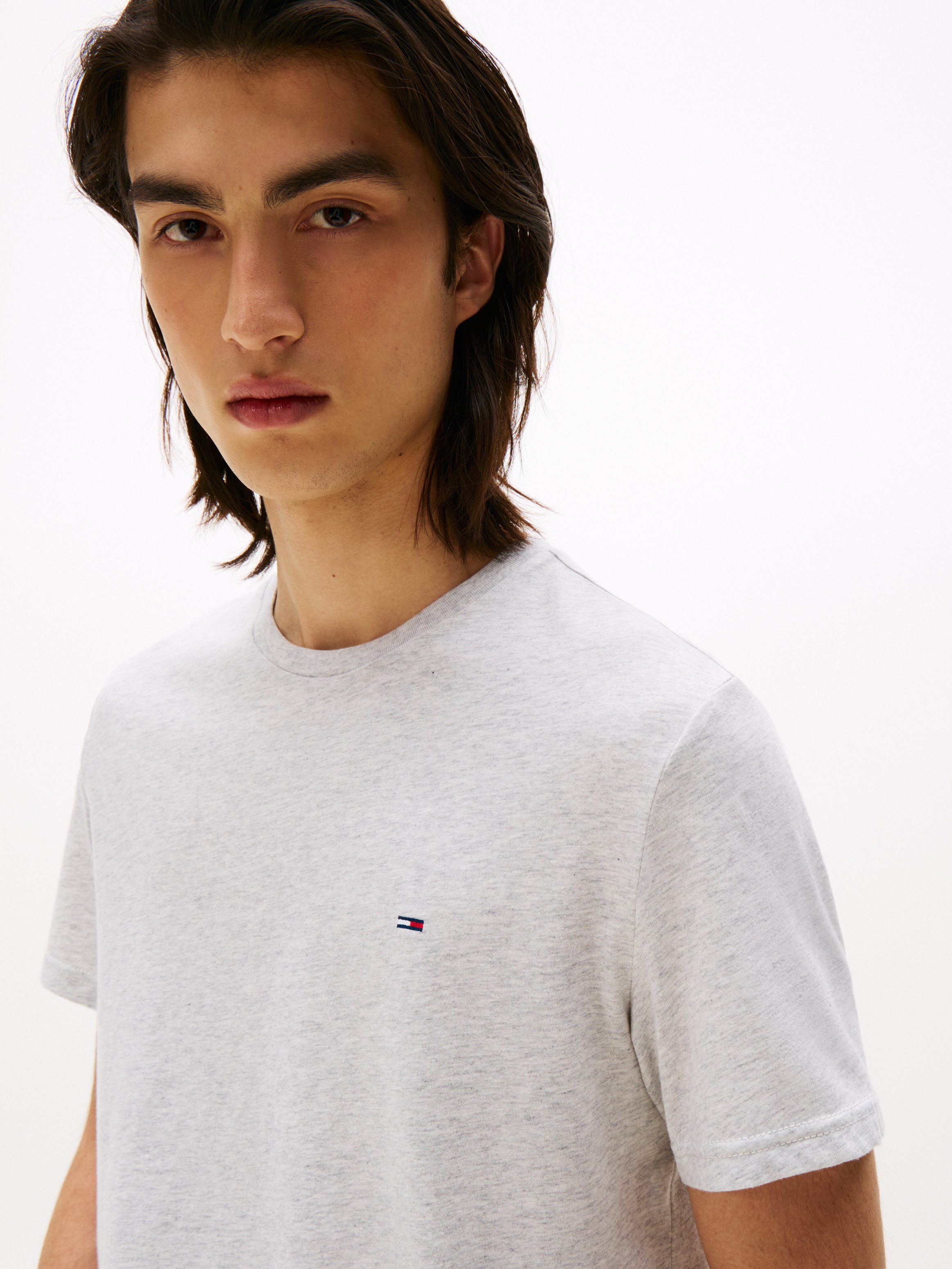 TOMMY JEANS T-shirt TJM XSLIM JASPE HTR TEE EXT