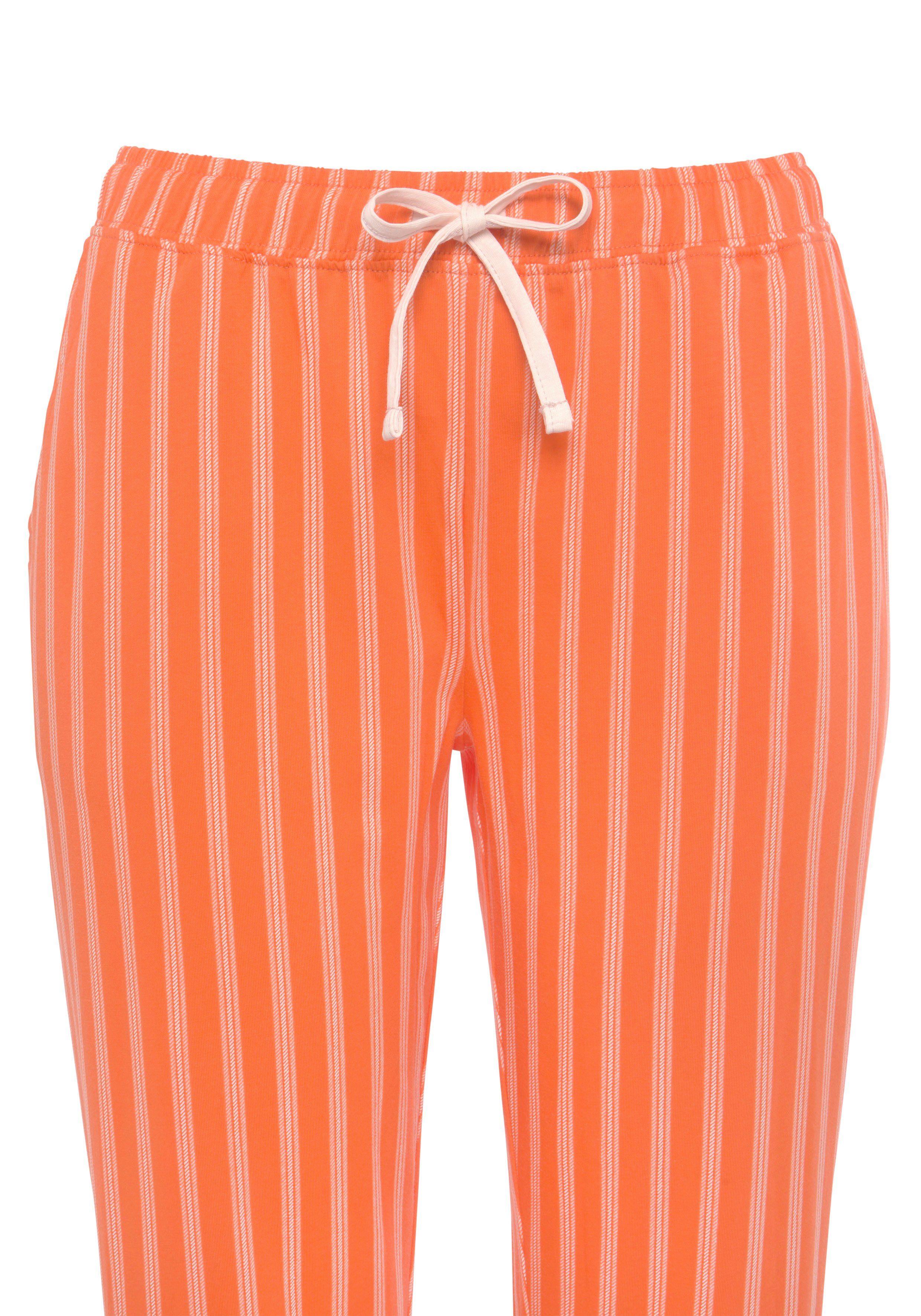 Vivance Dreams Pyjama met fijn streepdessin (set, 2-delig)