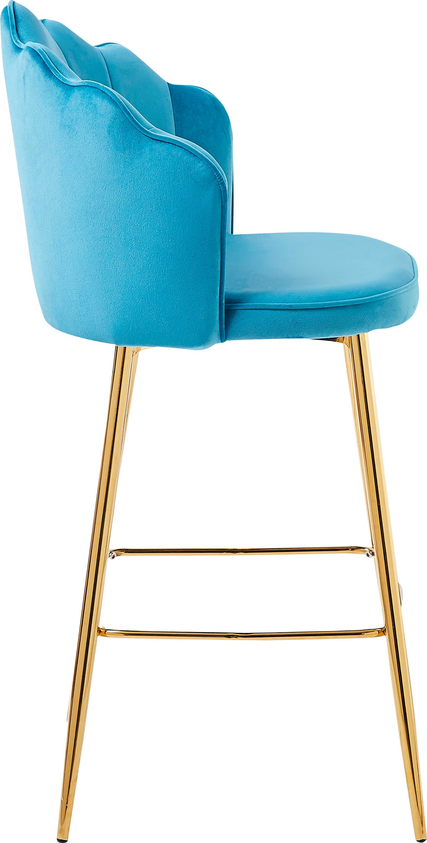 SalesFever Barkruk Clam opvallend schelpdesign