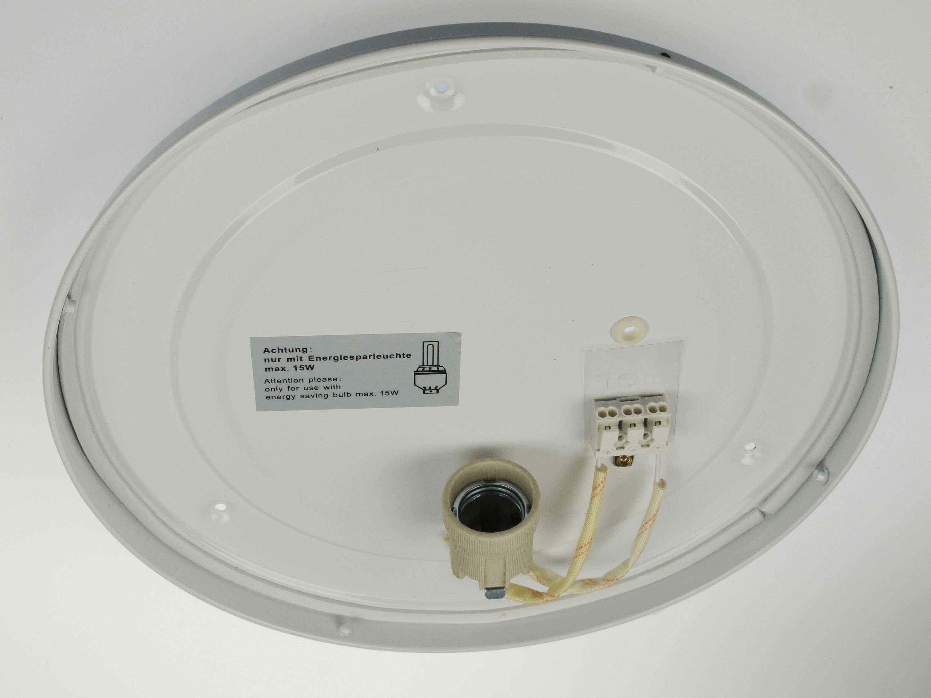 niermann Plafondlamp Plafonnière Ruimte breukbestendige kunststof (1 stuk)