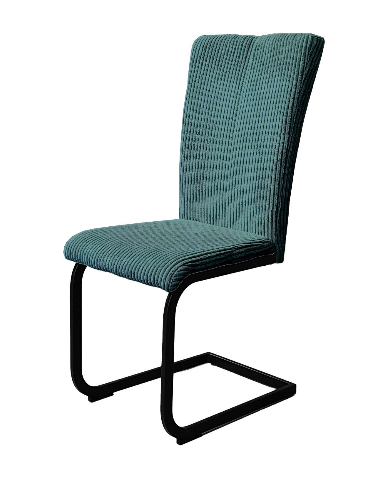 Home affaire Eethoek Oliver Hoekbank met golfvering in de zitting, tafel massief eiken (set, 4-delig)