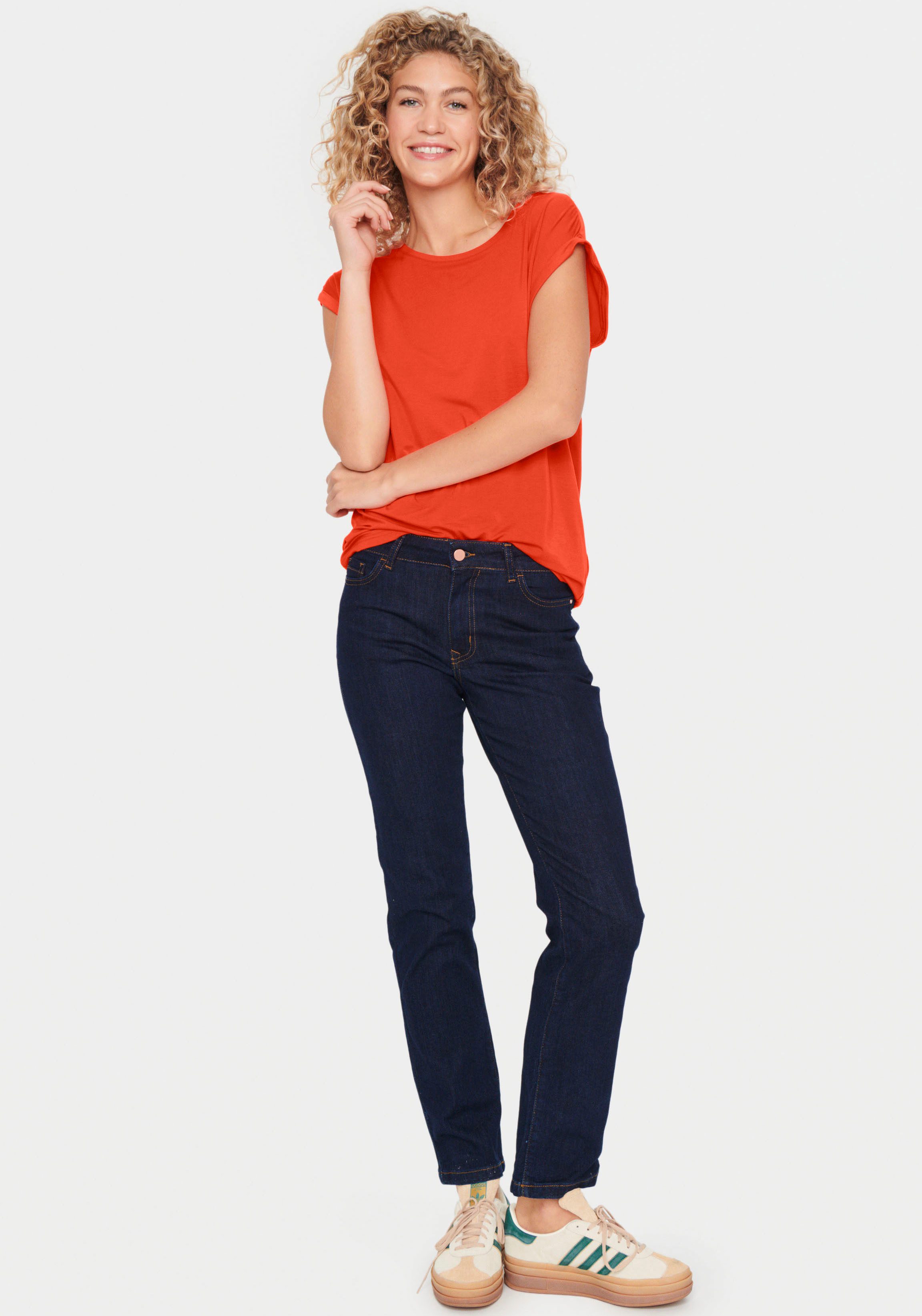 Saint Tropez Shirt met korte mouwen U1520 AdeliaSZ T-Shirt
