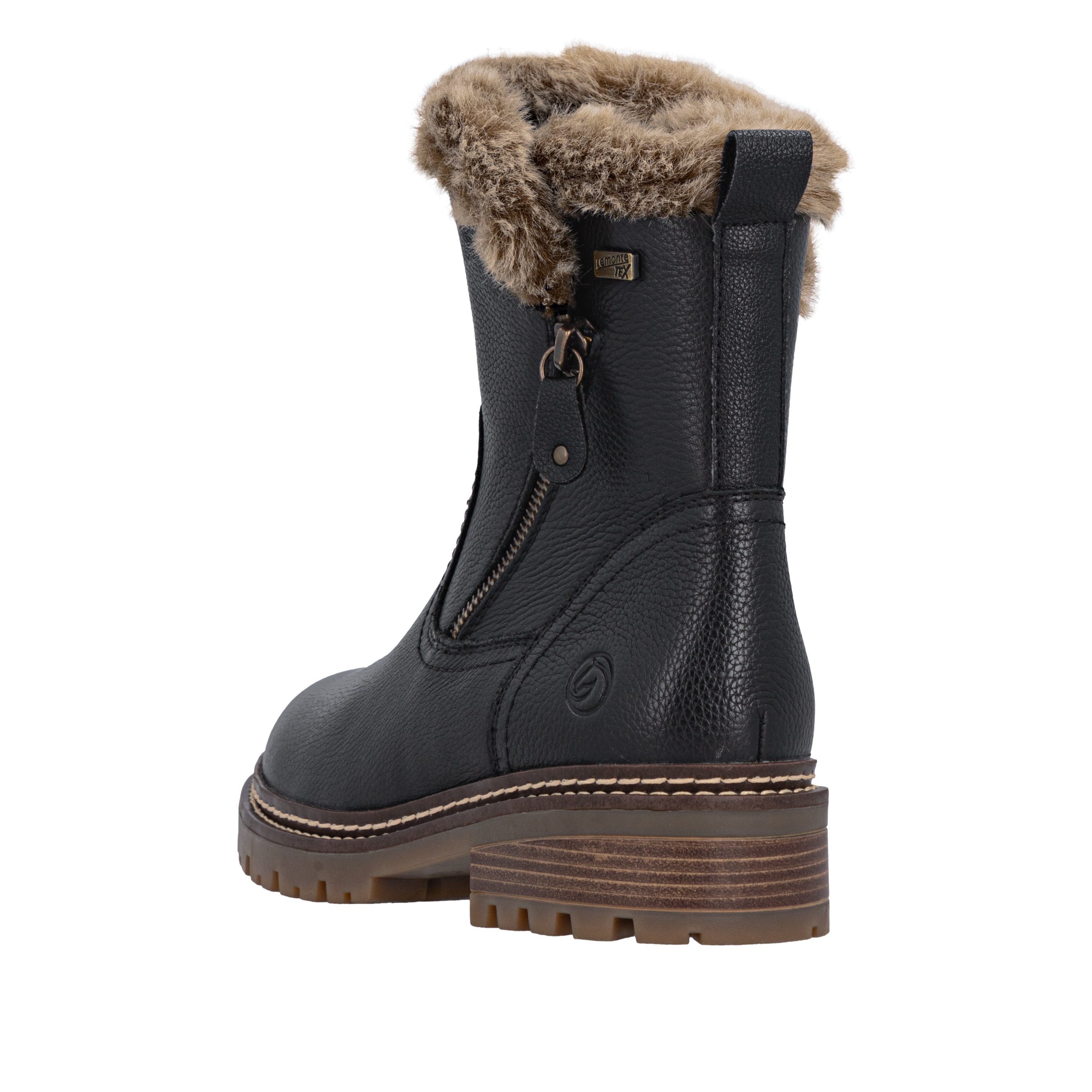 Remonte Winterlaarsjes FIBER-GRIP Winterlaarzen, outdoorboots met scheerwollen voering en TEX-uitvoering