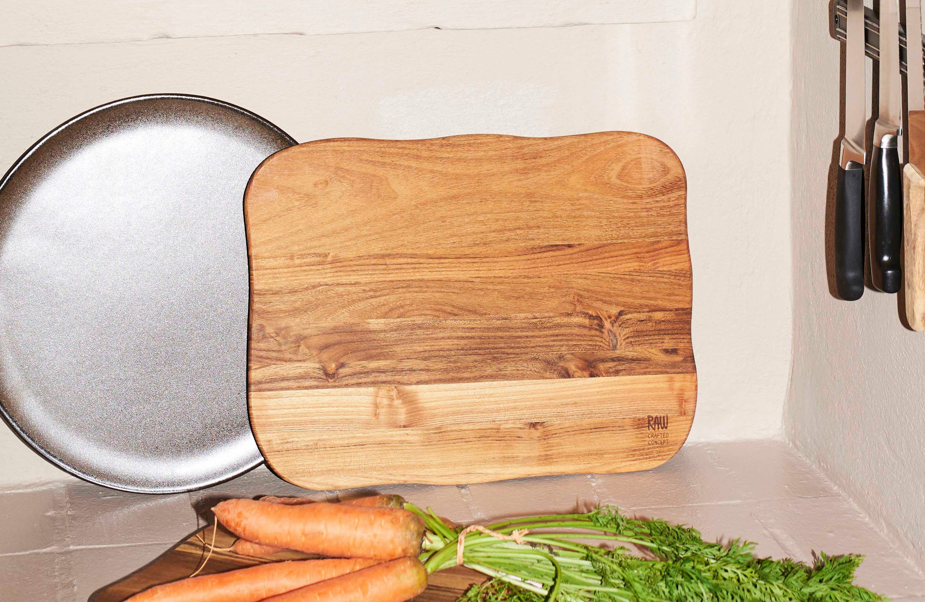 aida RAW Snijplank RAW Teak organic shape, each piece is unique