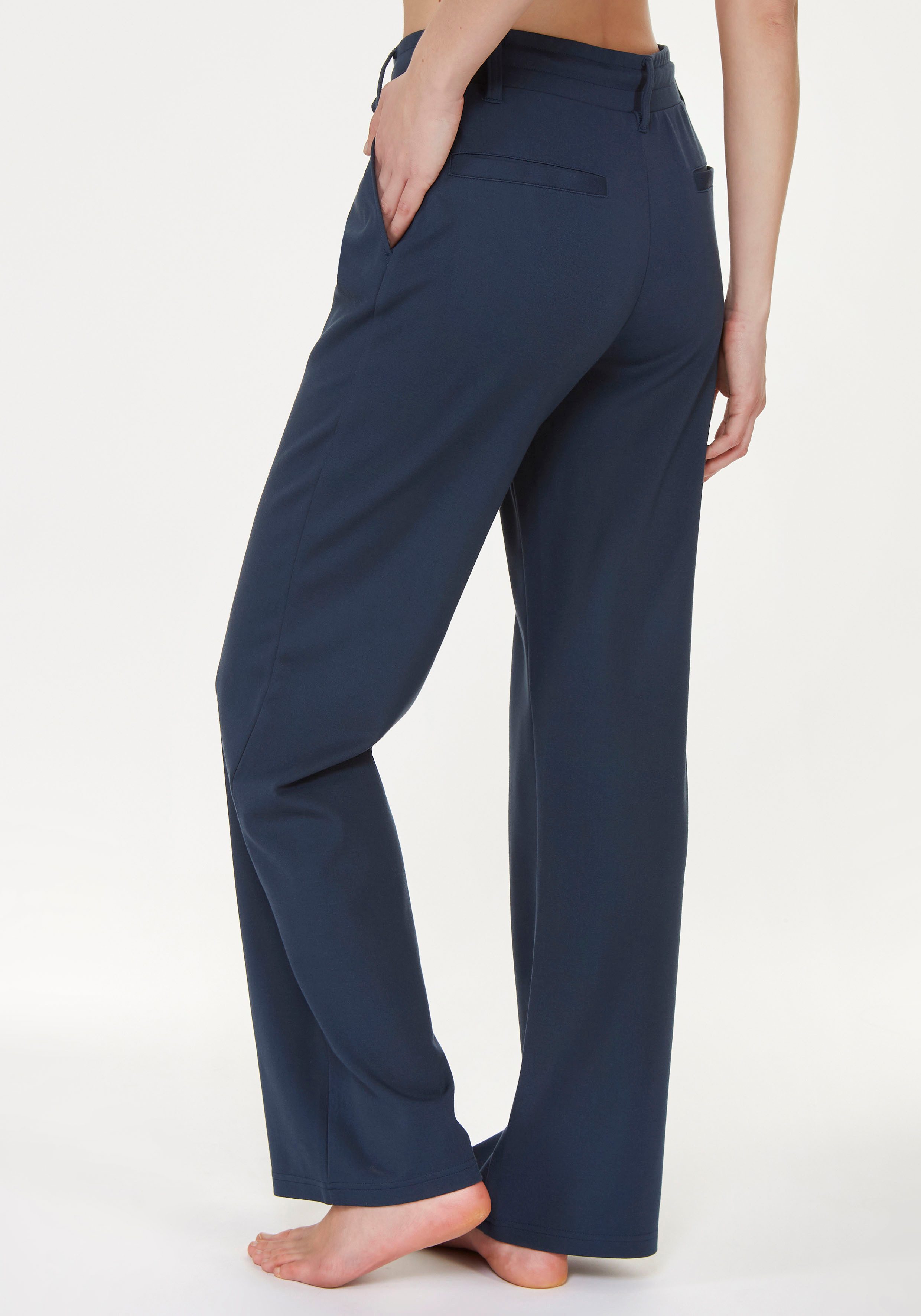 Lascana Homewearbroek in zacht vloeiend materiaal, loungewear