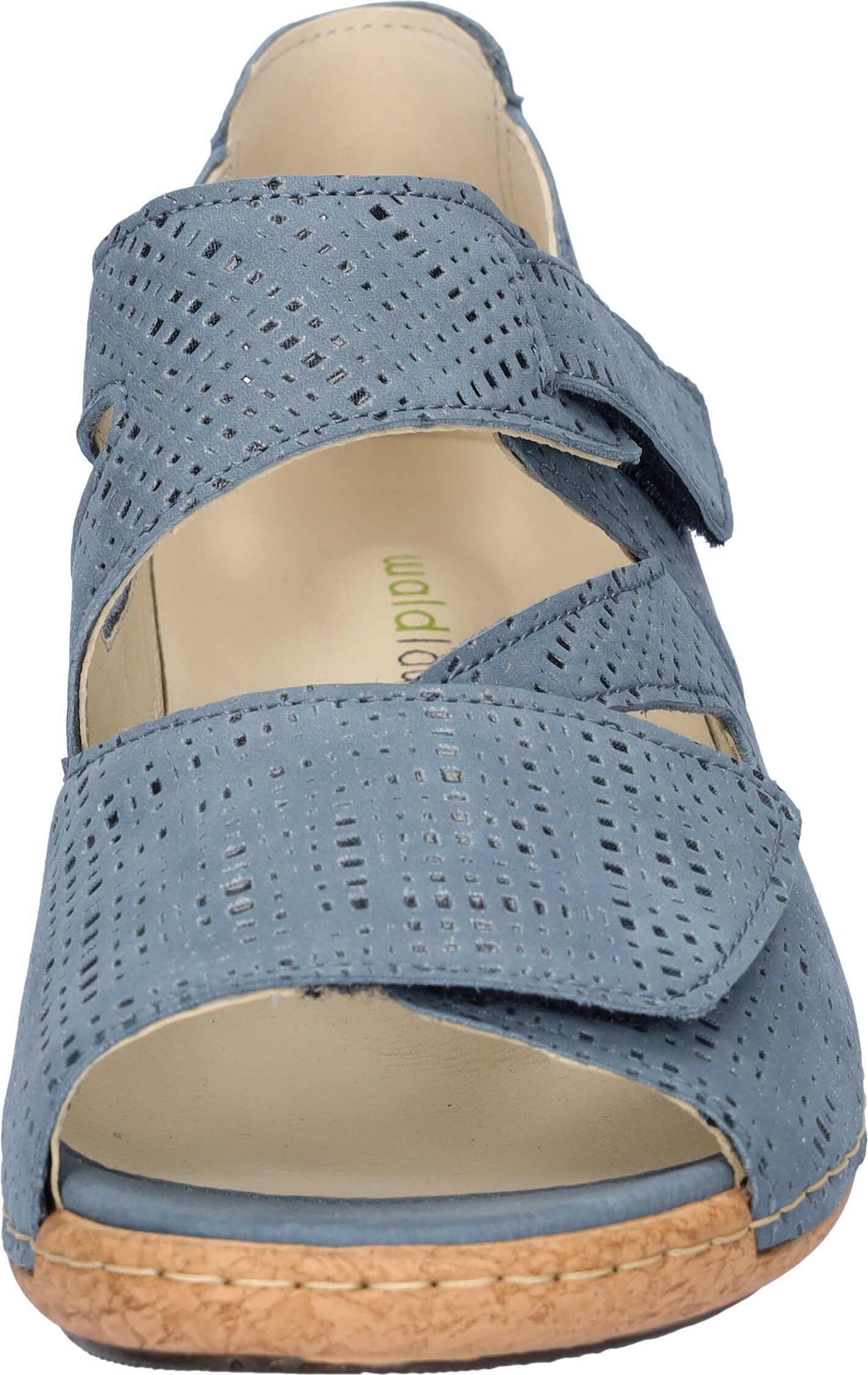 Waldläufer Sandalen HELIETT , wedge-sandaal, zomerschoen, comfort-schoen, klittenbandsluitingen, h-breedte
