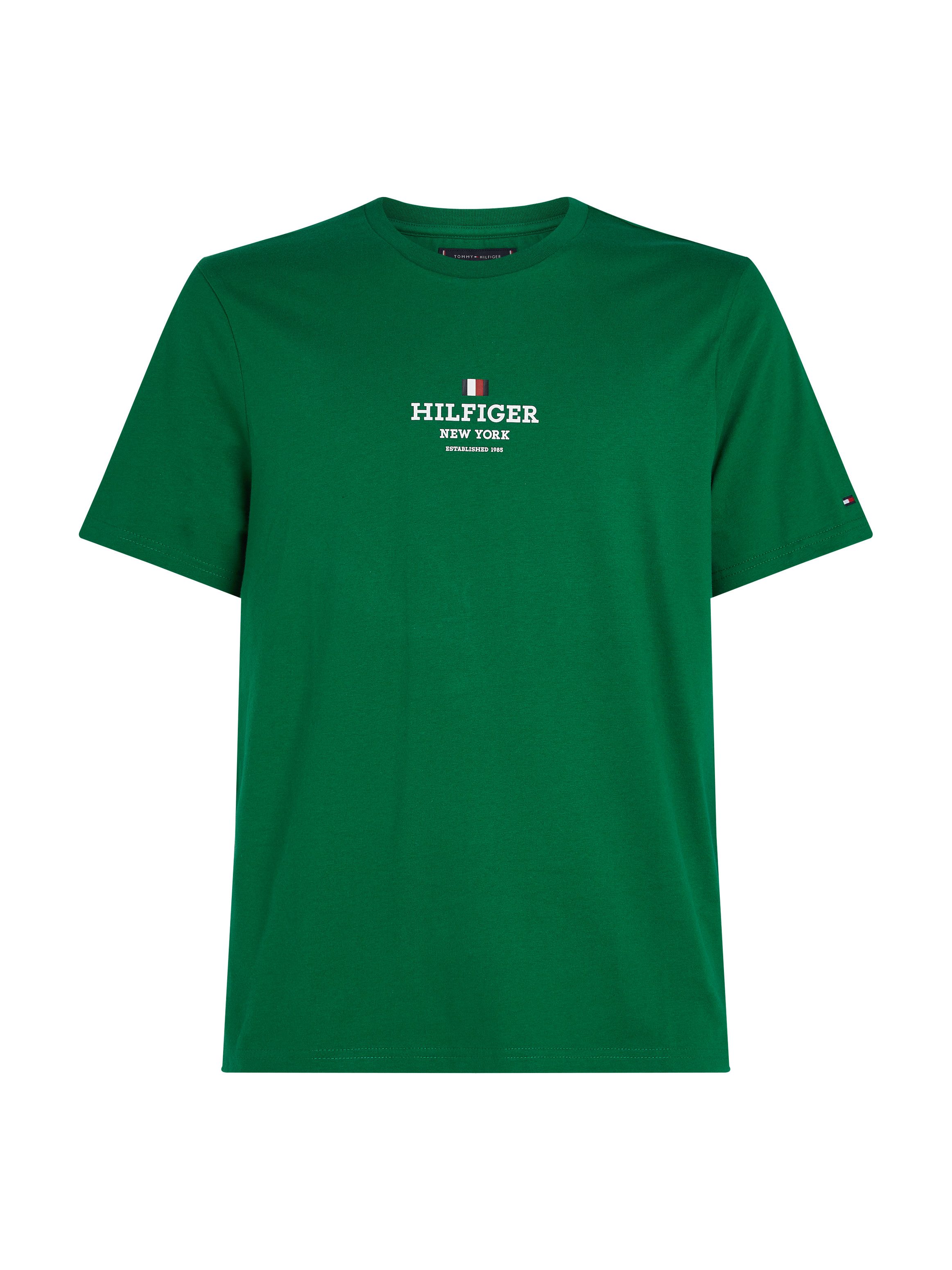 Tommy Hilfiger T-shirt RWB HILFIGER TEE Logoprint op borsthoogte