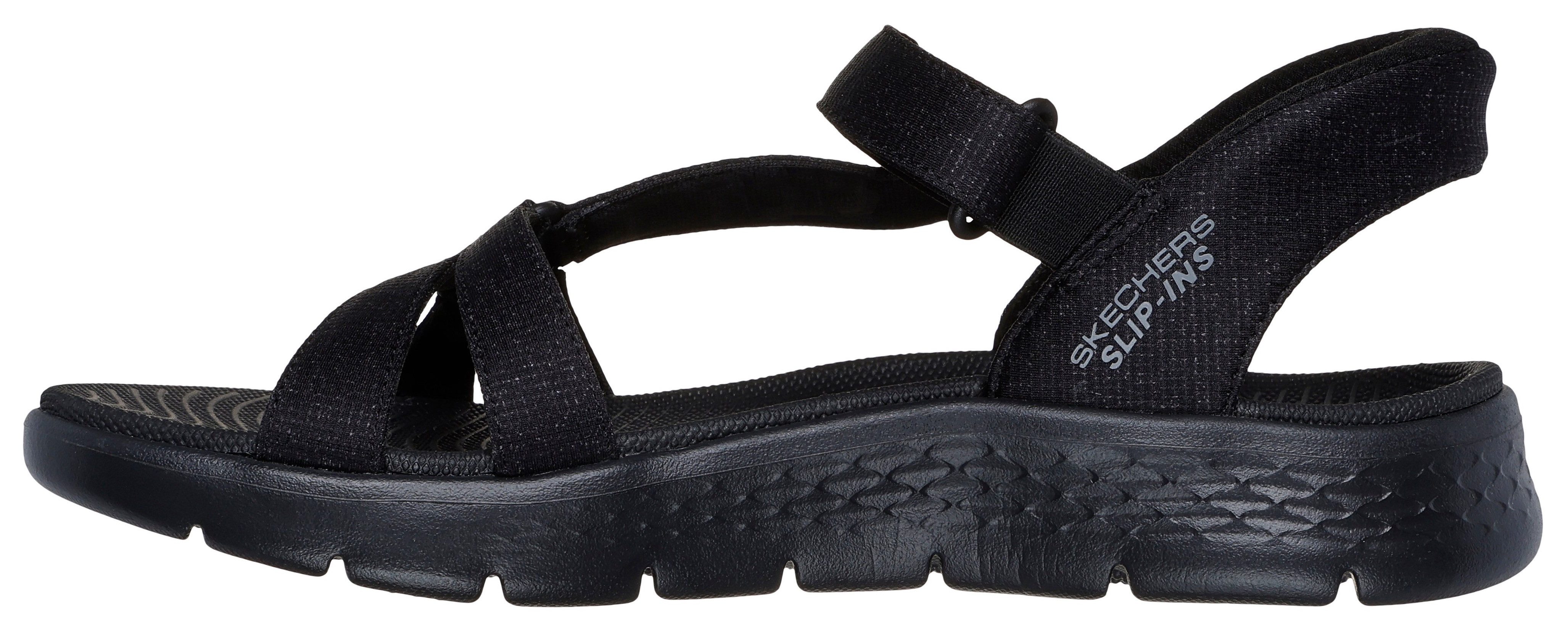 Skechers Sandalen GO WALK FLEX SANDAL-ILLUMINATE , sandalette, trekking sandaal met gogo mat voetbed