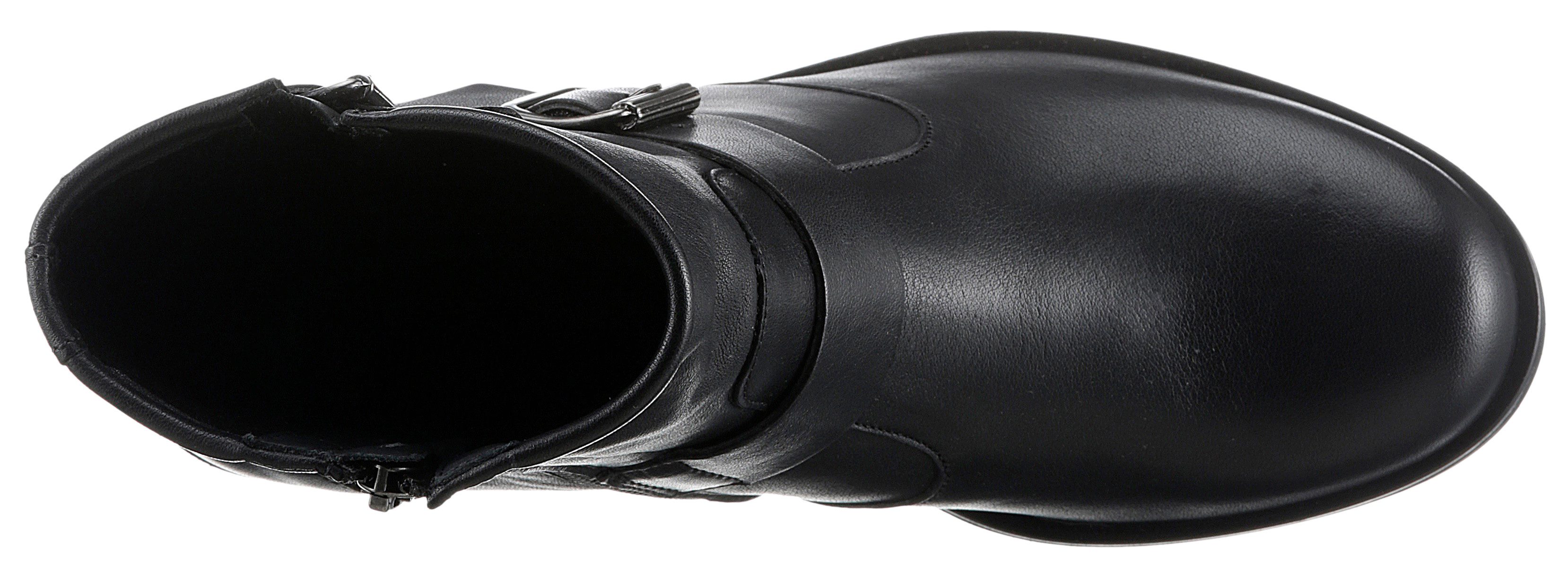 Paul Green Laarsjes bikerboots met praktische binnenrits