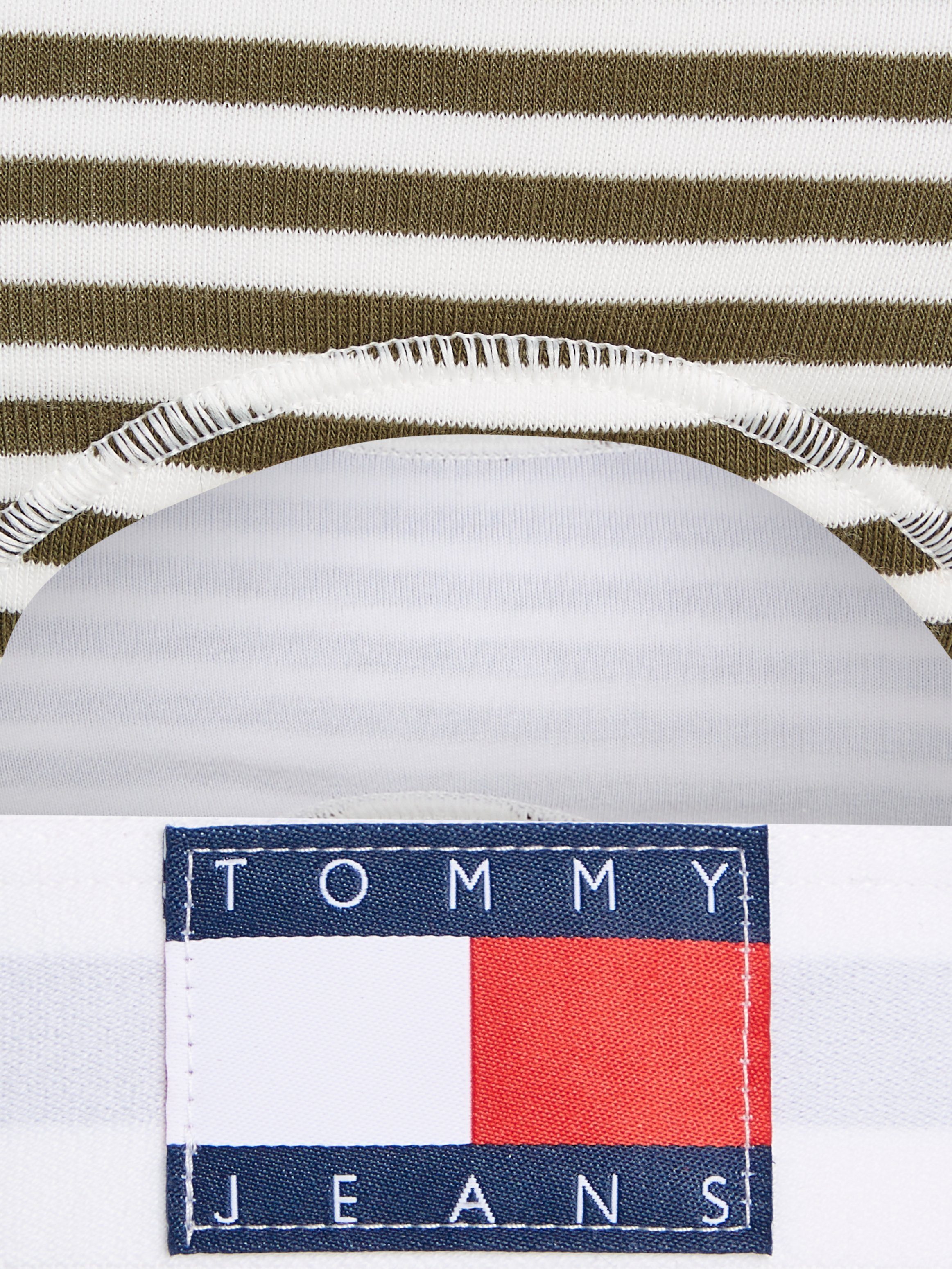 Tommy Hilfiger Underwear Bralette-bh KEYHOLE BRALETTE PRINT in streep dessin, cut-out