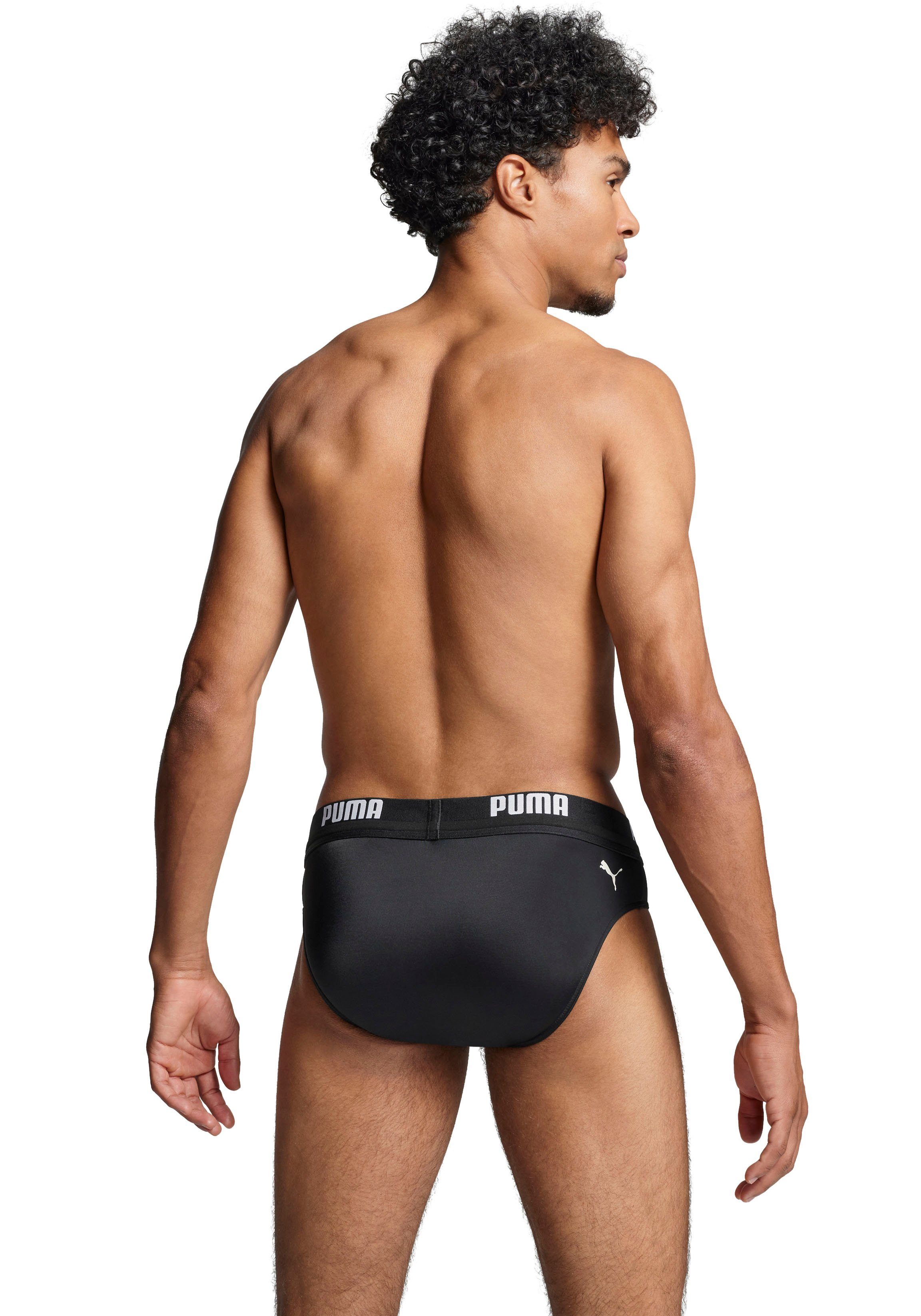 PUMA Zwembroek met elastische logoband