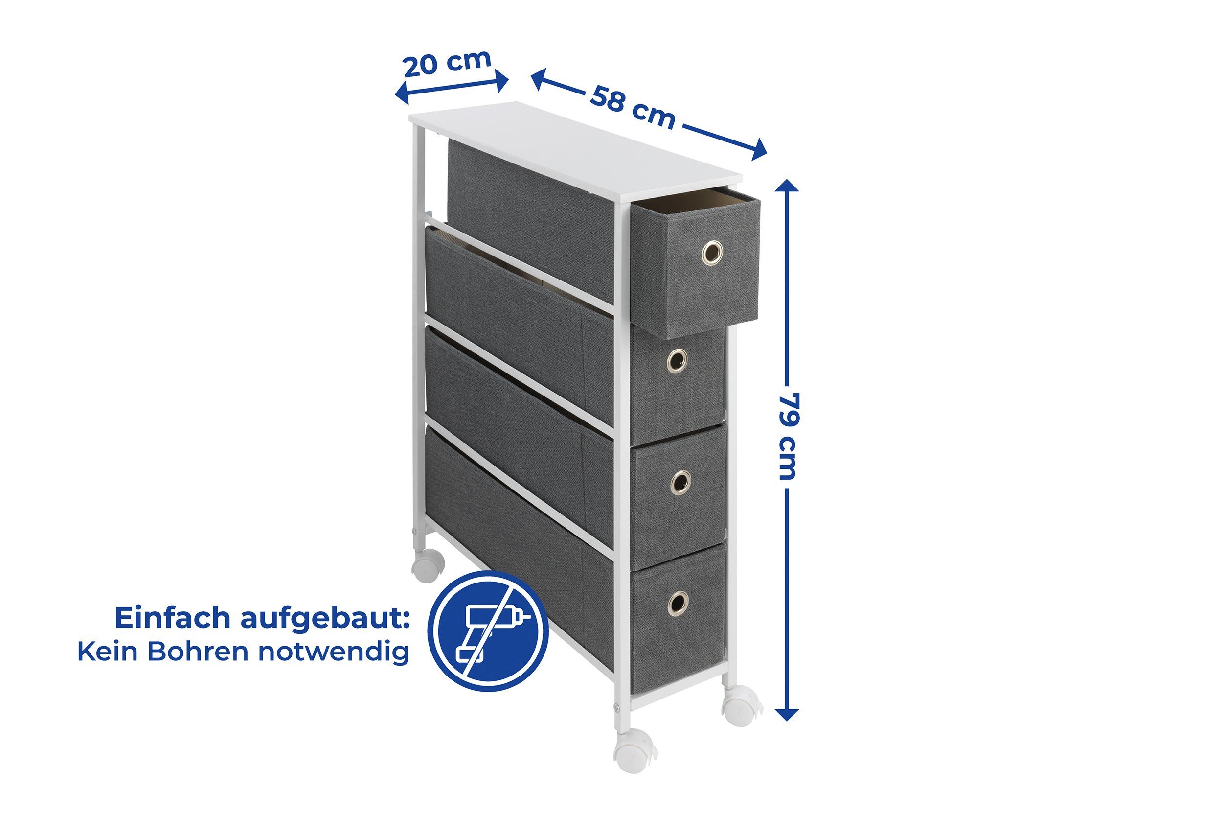 Maximex Legelement Keukentrolley