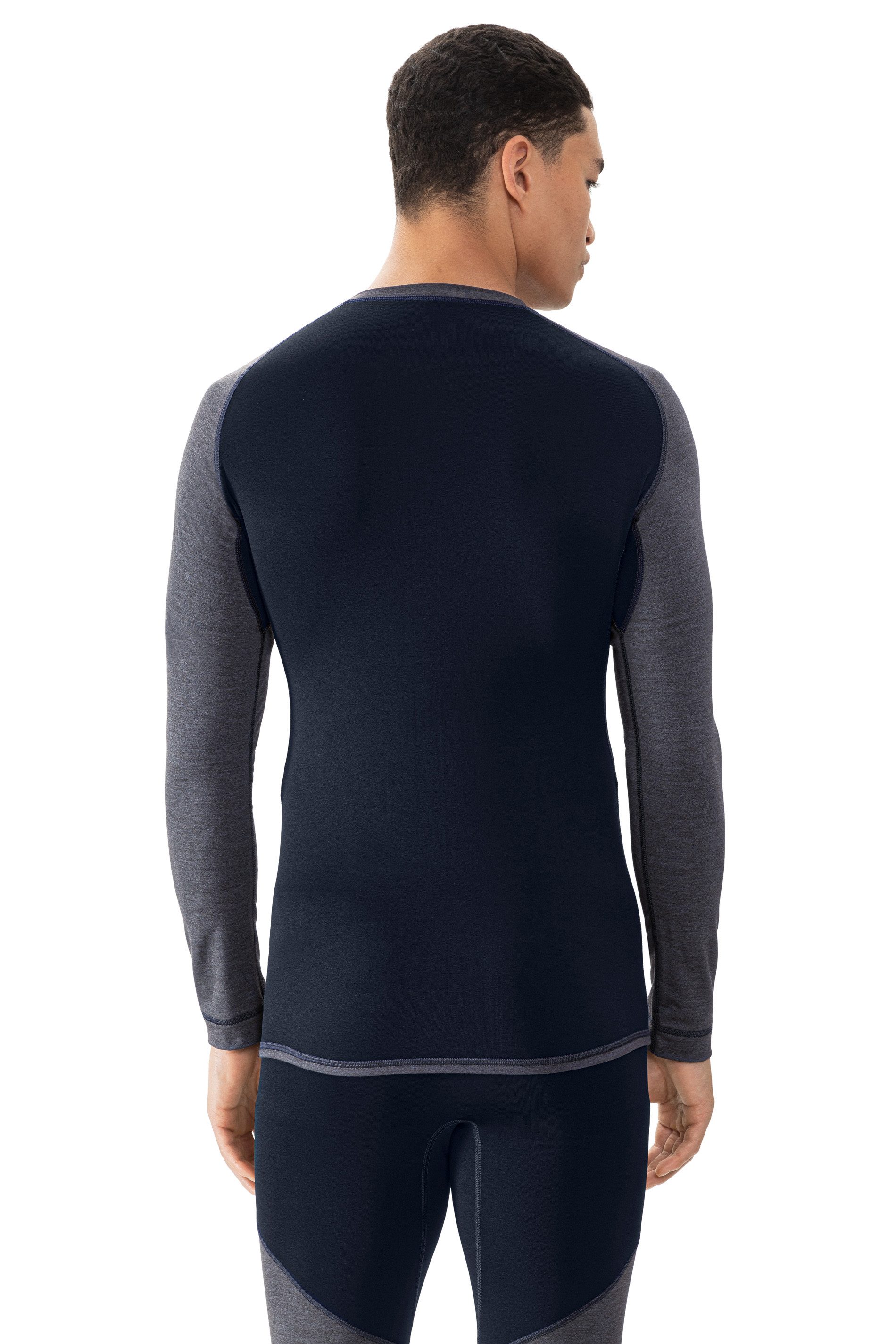 Mey Trainingsshirt Prfrmnc+ Lange mouw, sneldrogend, ronde hals, lichaamsnauwsluitende pasvorm