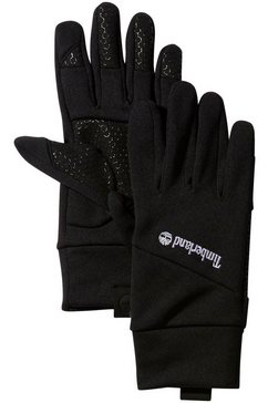 timberland fleece-handschoenen zwart