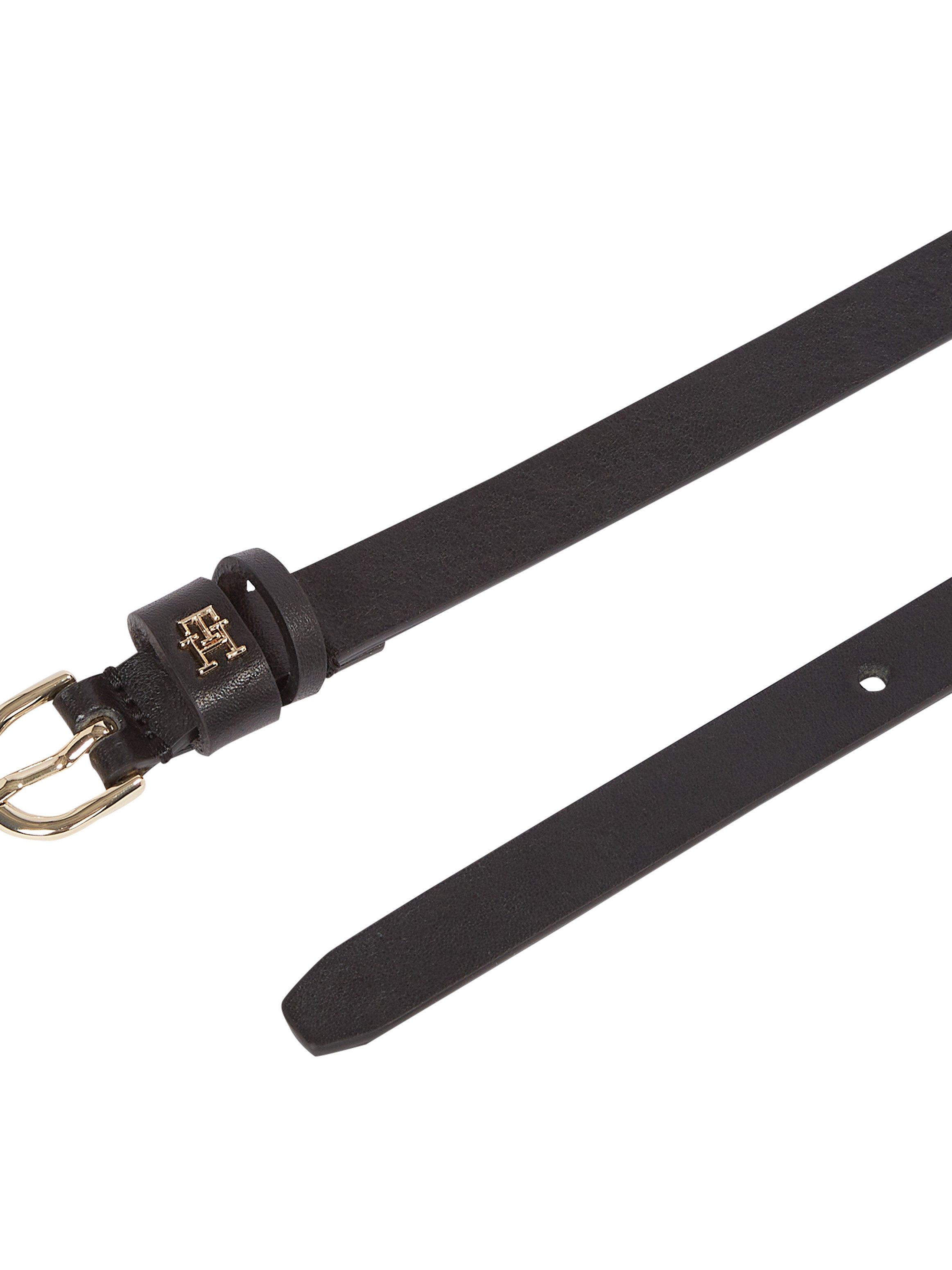 Tommy Hilfiger Leren riem ESSENTIAL EFFORTLESS 1.5 Ovale eenvoudig pin sluiting, logo-embleem