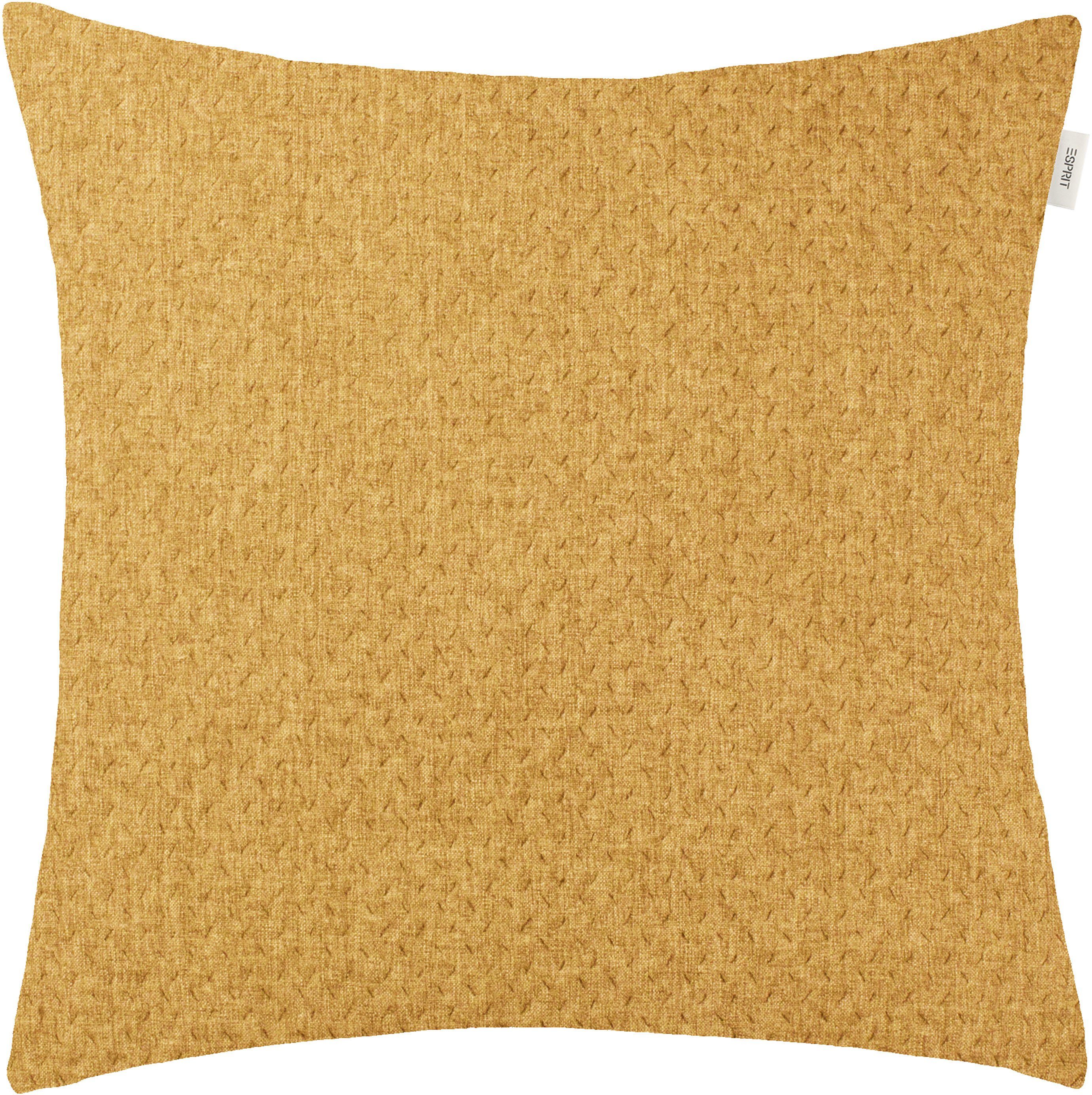 Esprit Kussenhoes Harp Structure, tweezijdig te gebruiken kussensloop zonder vulling(1 stuk)