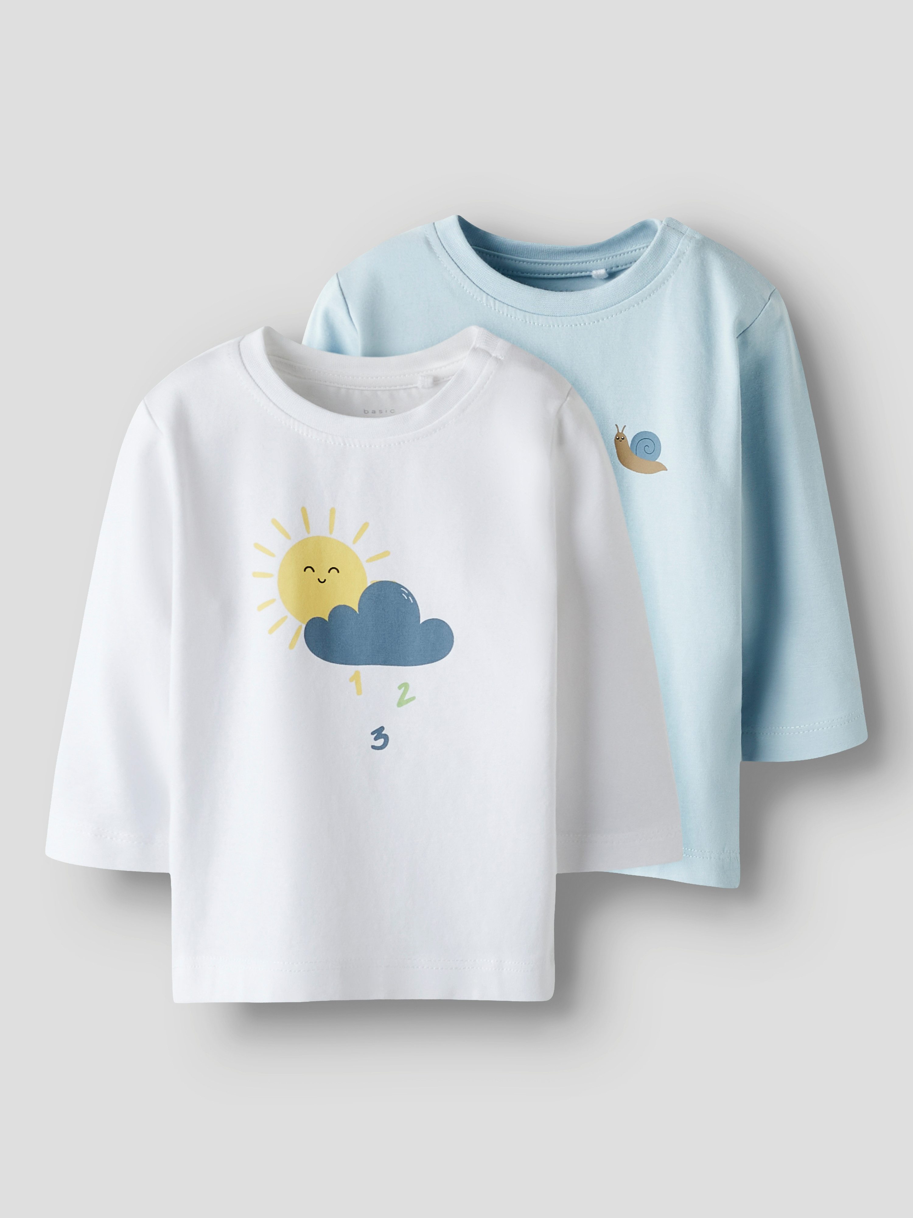 Name It Shirt met lange mouwen NBMVACION 2P LS TOP BOX (set, 2-delig)